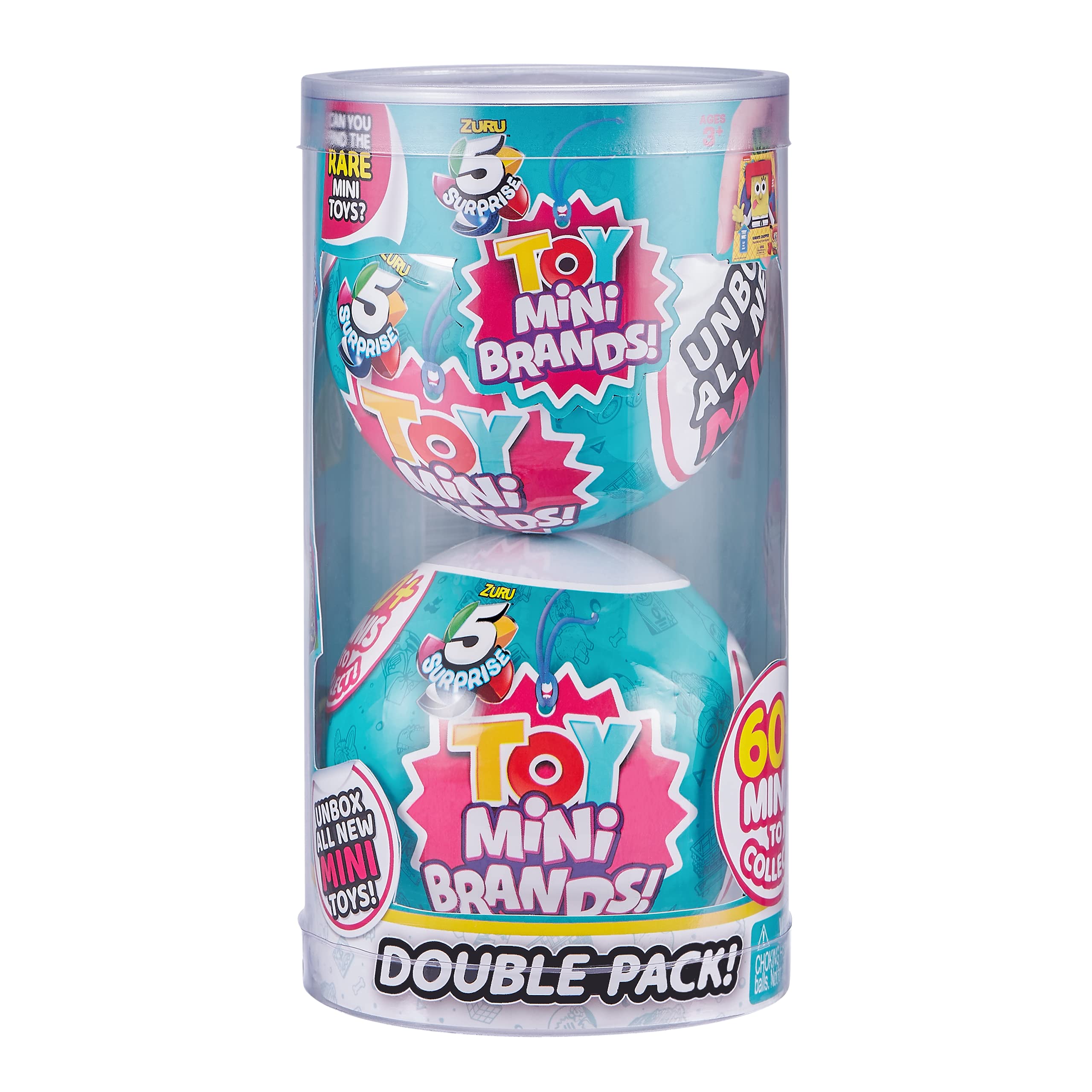 Mini Brands 2 Pack Capsule Collectible Toy by Mini Brands (Model 7793) 1