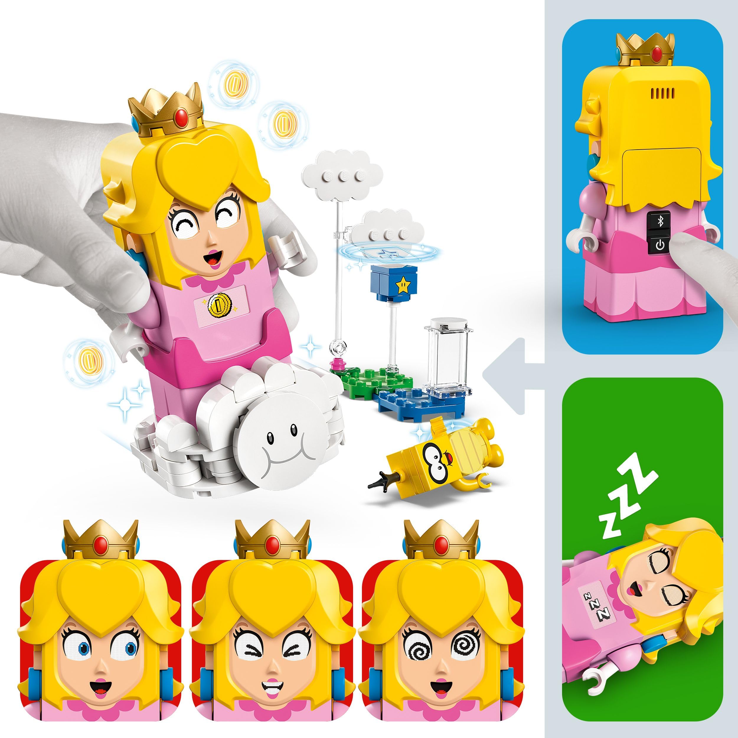 LEGO Super Mario Adventures with Interactive Peach Playset - Building Set for Kids 6+ 4