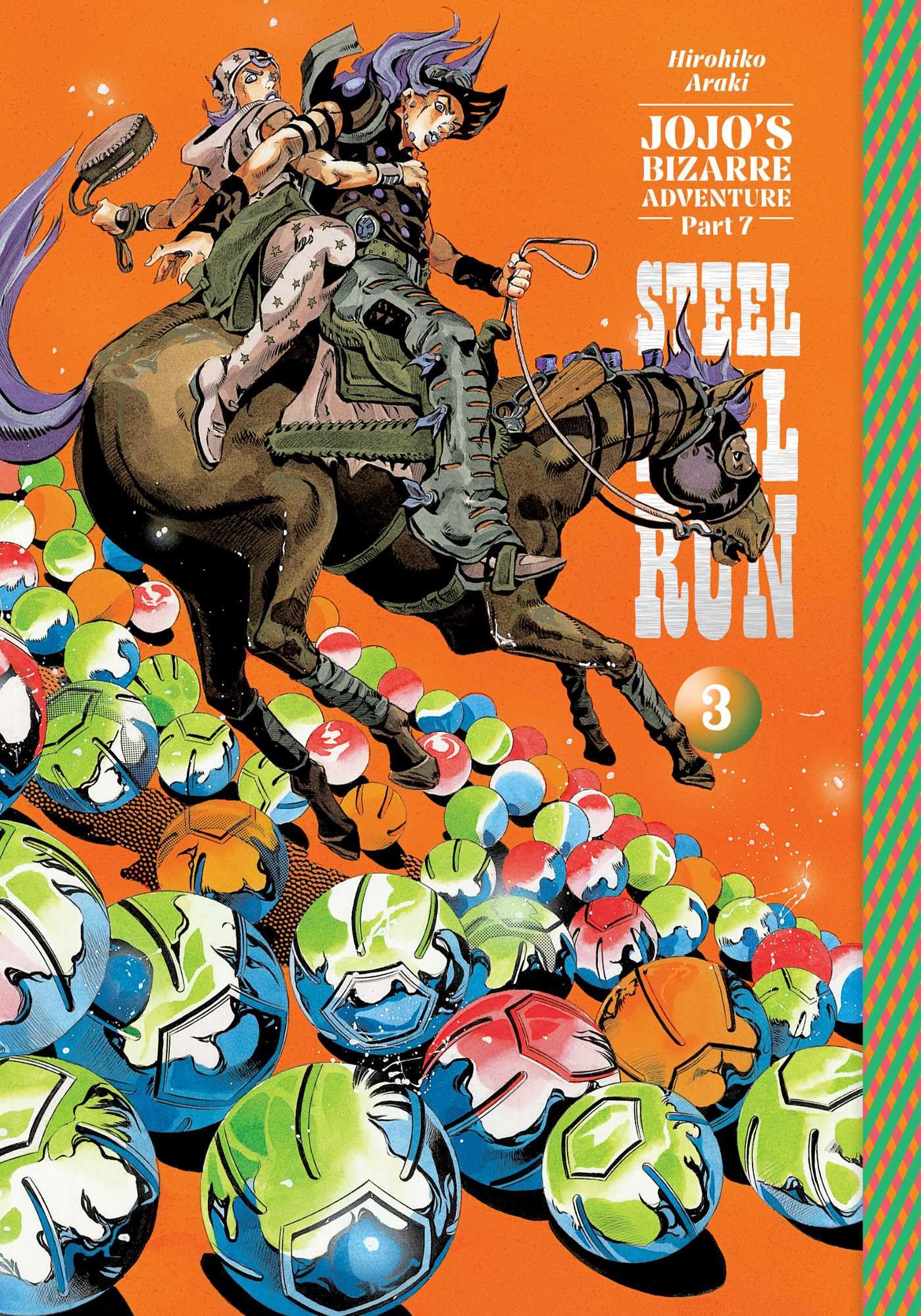 JoJo's Bizarre Adventure: Steel Ball Run, Vol. 3 - Hardcover | 400 Pages | English