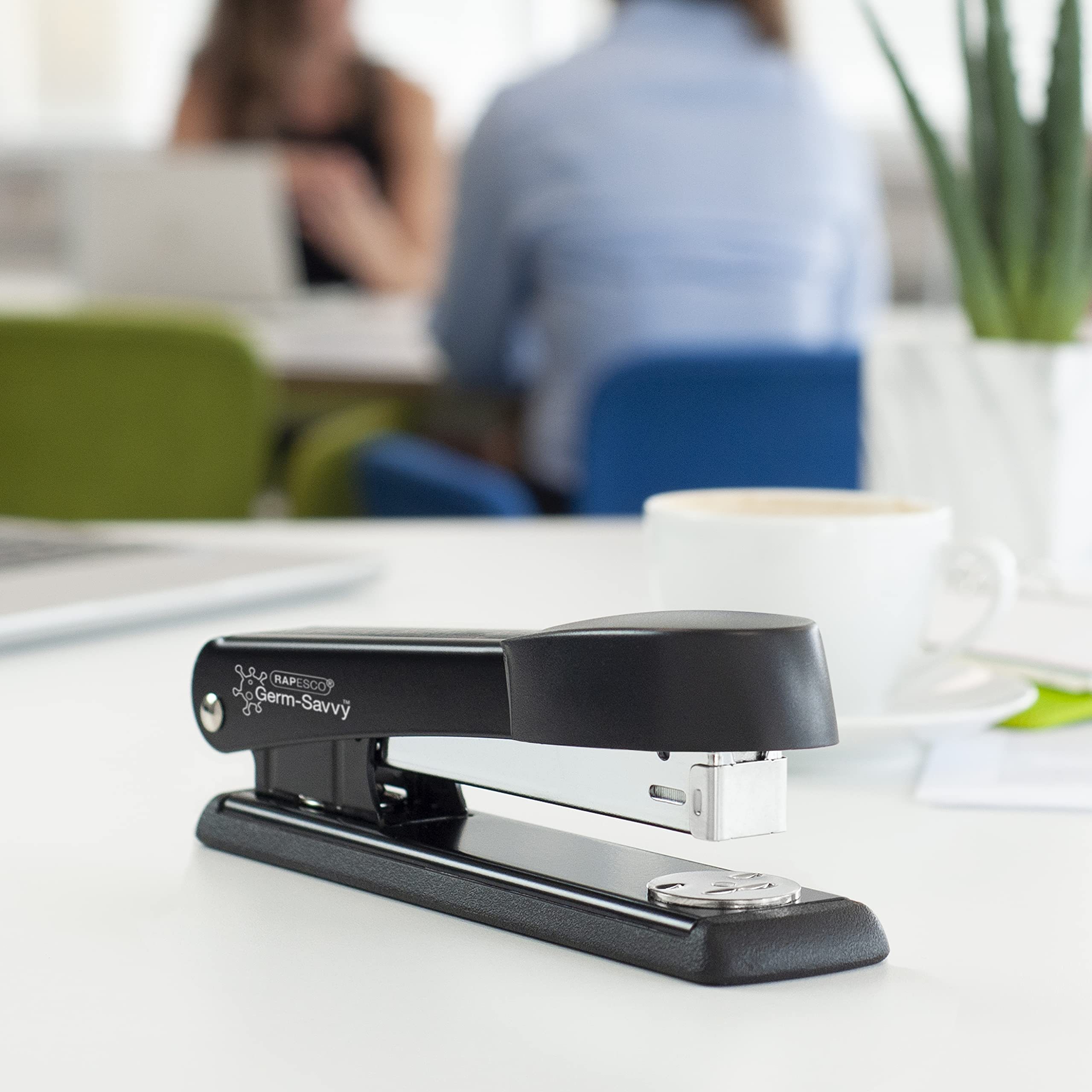 RAPESCO Marlin 1471 Desktop Stapler - 25 Sheet Capacity, Antibacterial | Includes R4 Remover & 5000 Staples 7