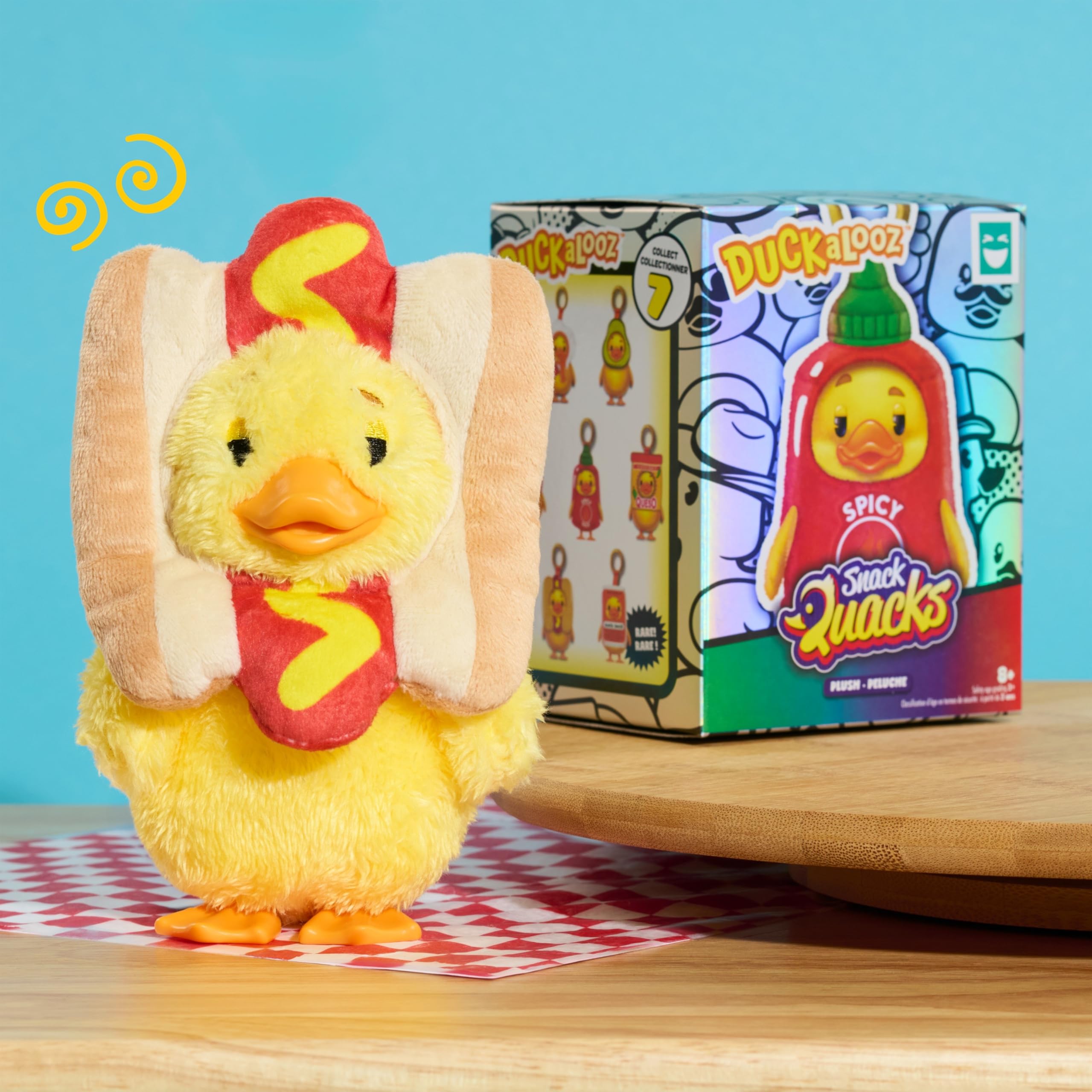 Just Play Duckalooz Snack Quack Clip-On Plush Duck Assortment | Collectible Surprise | Ages 8+ 5