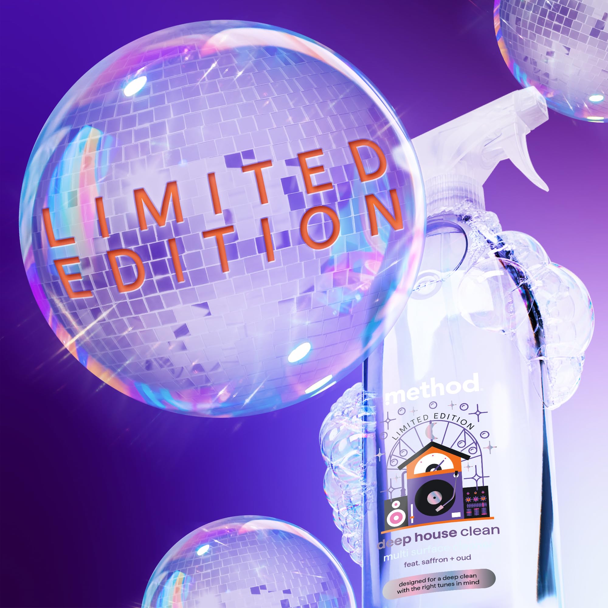 Method All Purpose Cleaner - Concentrated Multi-Surface Cleaner with Plum Scent | 829 ml 3