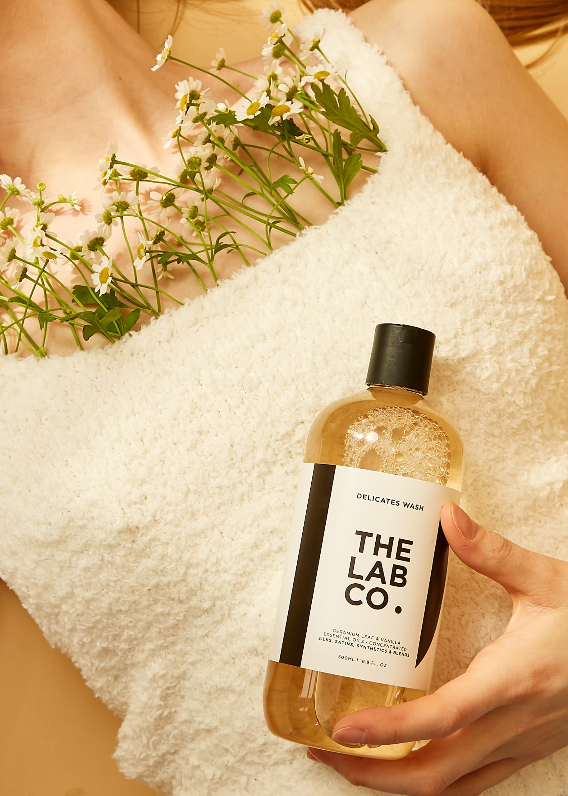 The Lab Co. Delicates Laundry Wash 500ml - For Silks, Satin, Lace & Delicate Fabrics 7