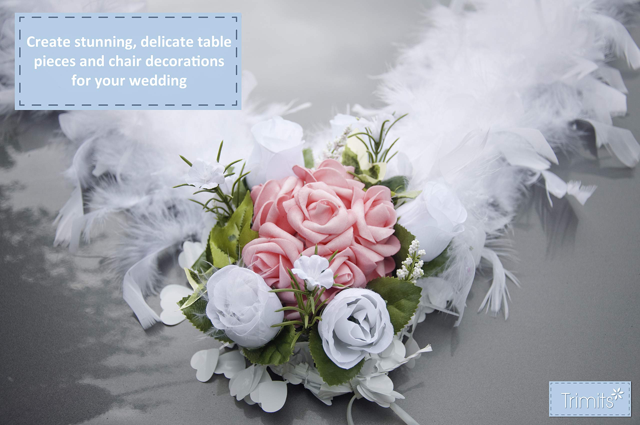 Trimits Marabou Feather Boa 1.8m - Yellow Costume Accessory for Fancy Dress, Festivals, Pride, Weddings & Decor 6