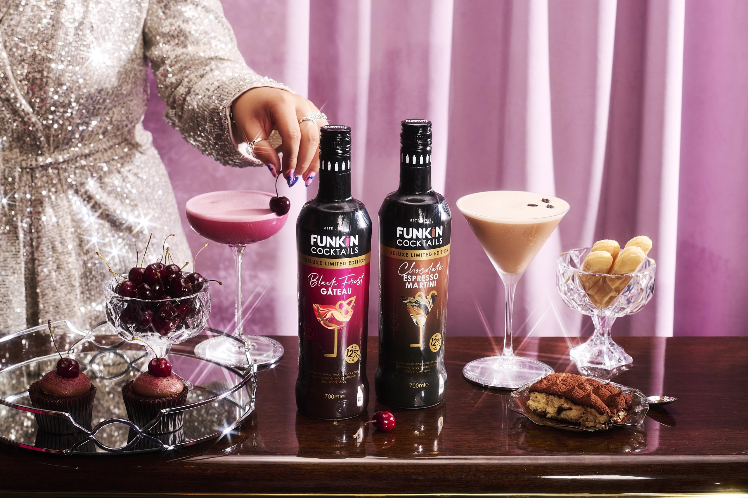 Funkin Chocolate Espresso Martini Ready to Drink Cocktail Bottle - 12% ABV 4