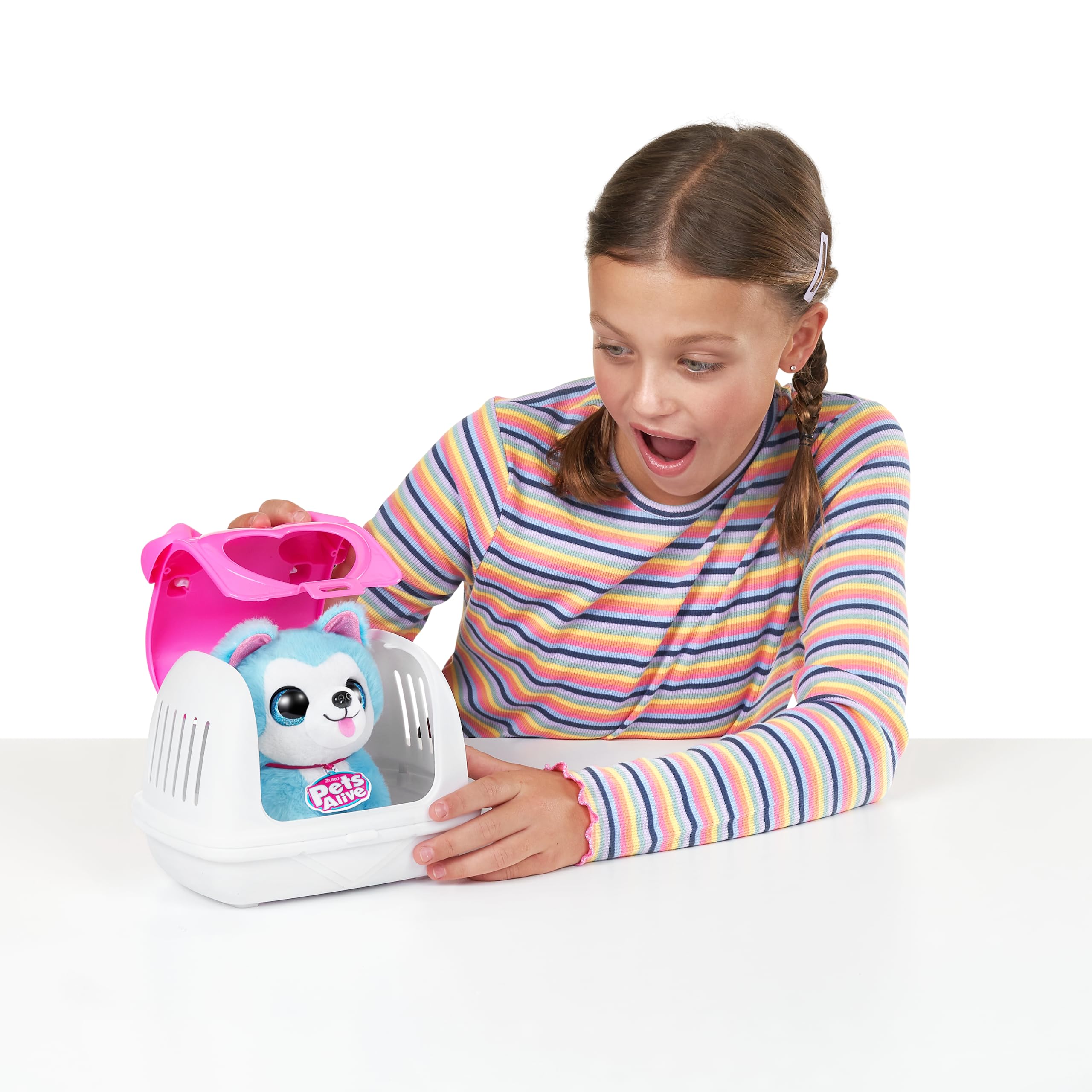 Pets Alive Pet Shop Surprise Series 3 Puppy Rescue - Border Collie Interactive Toy 7