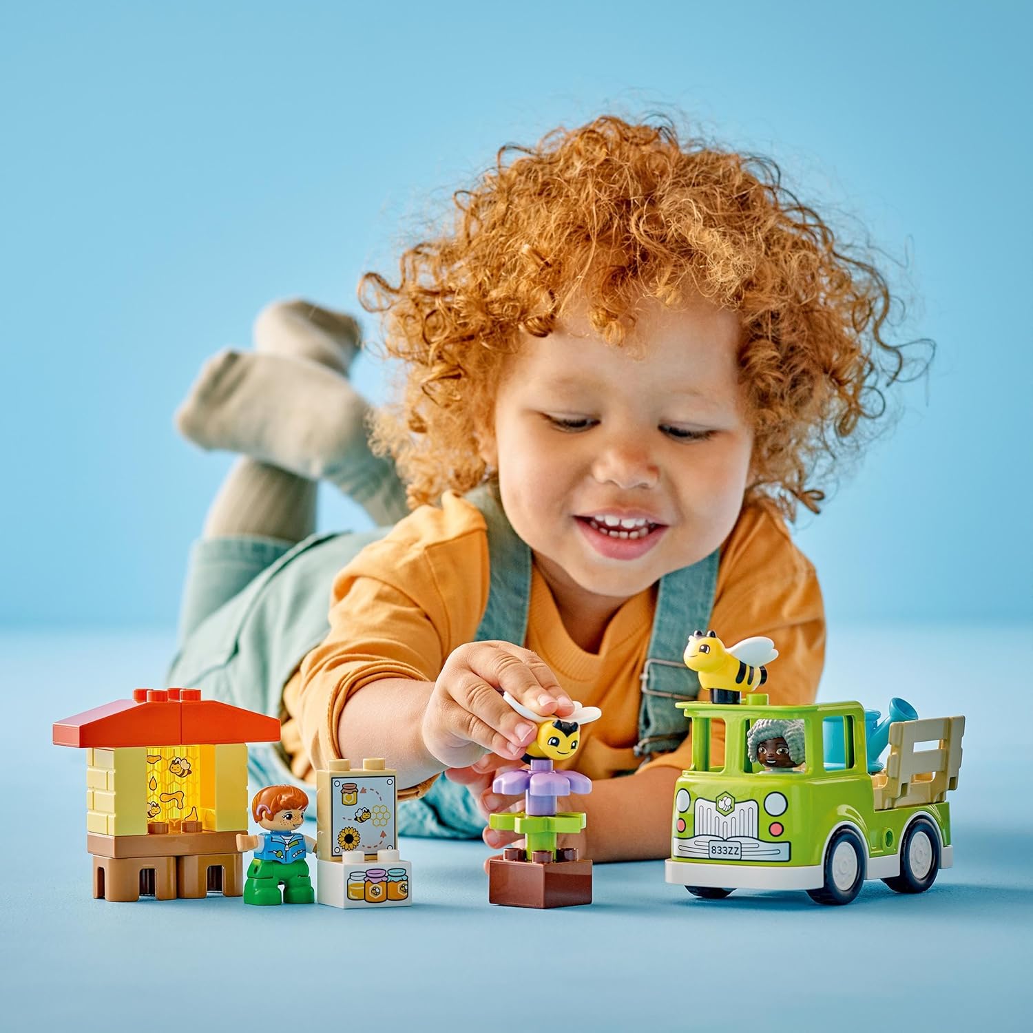 LEGO DUPLO Town Caring for Bees & Beehives - Educational Building Playset for Toddlers 2+ 4