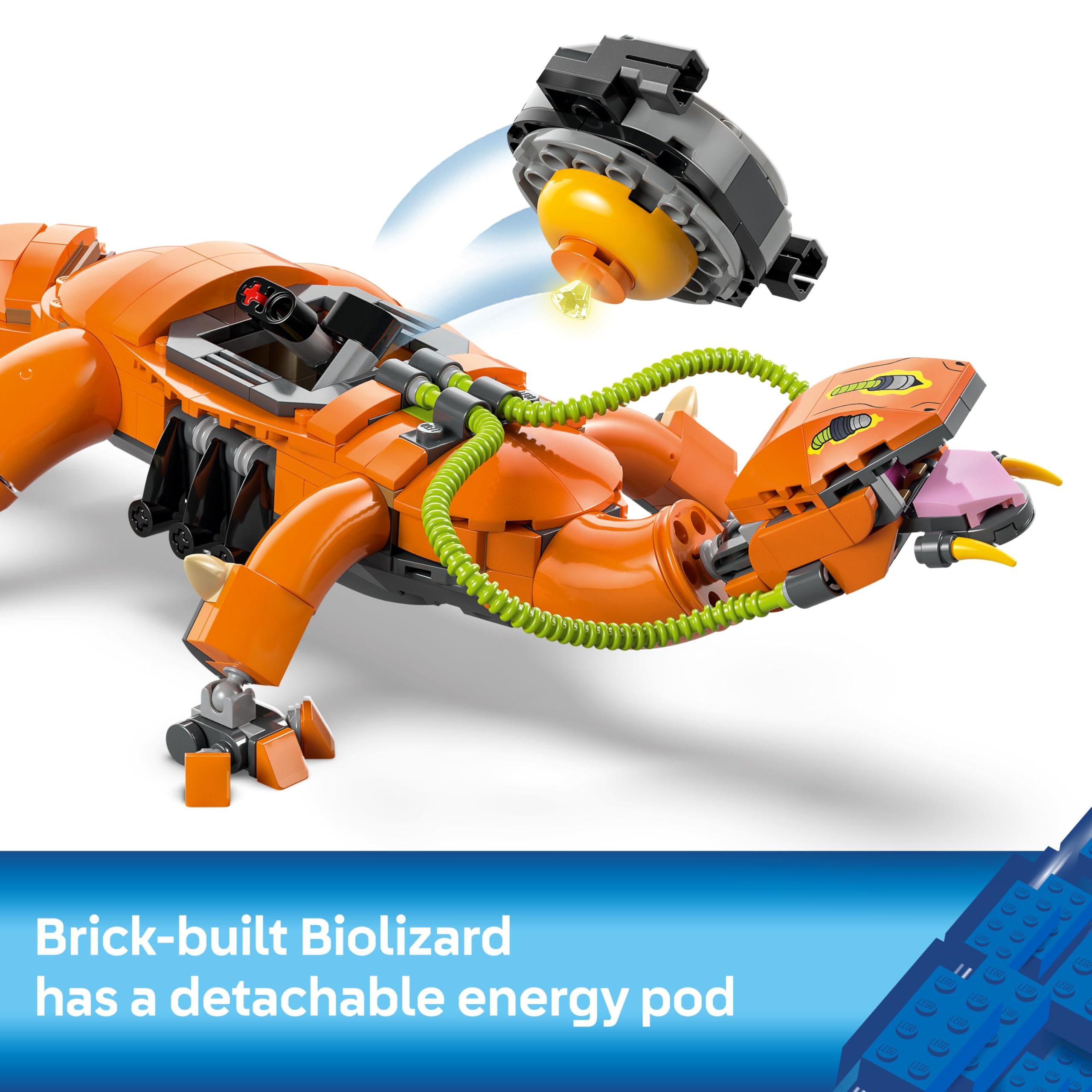 LEGO Sonic the Hedgehog Super Shadow vs. Biolizard Set - Building Toy with 419 Pieces for Ages 9+ 10