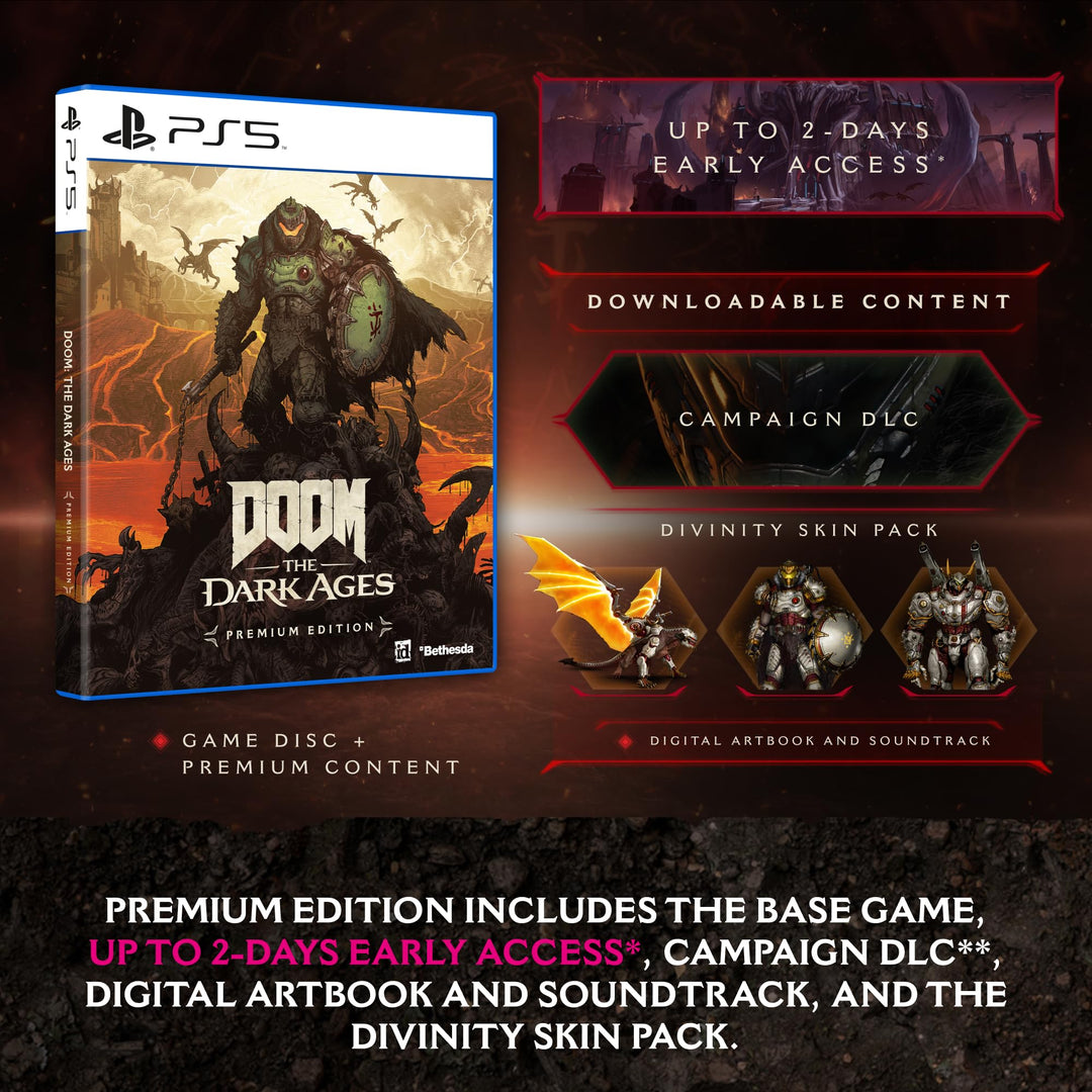 DOOM: The Dark Ages - Premium Edition - PlayStation 5