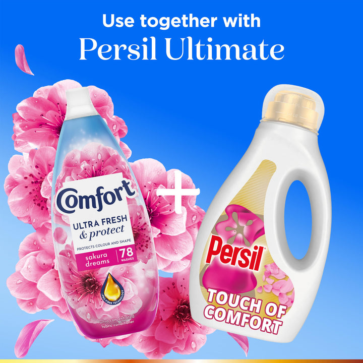 Comfort Ultra Fresh & Protect Sakura Dreams Fabric Conditioner