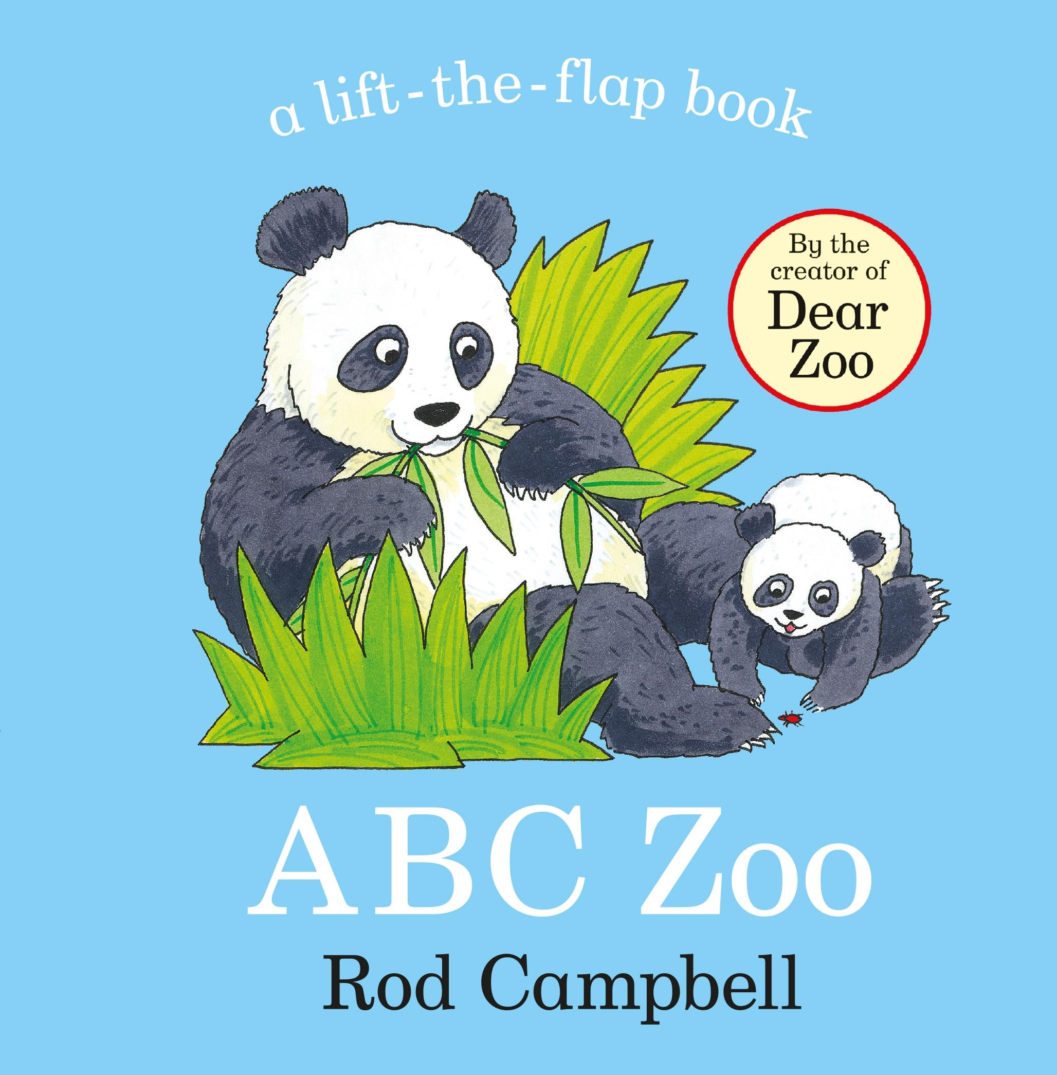 MACMILLAN ABC Zoo: A Lift-the-Flap Animal Alphabet Board Book by Rod Campbell | Ages 1-3