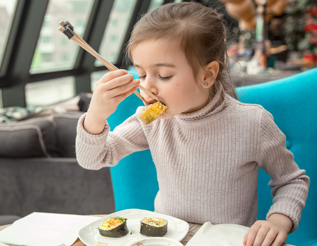 Emma Basic Seaweed Sushi Nori 5 Full Sheets - Young & Fresh, High Protein, High Fibre