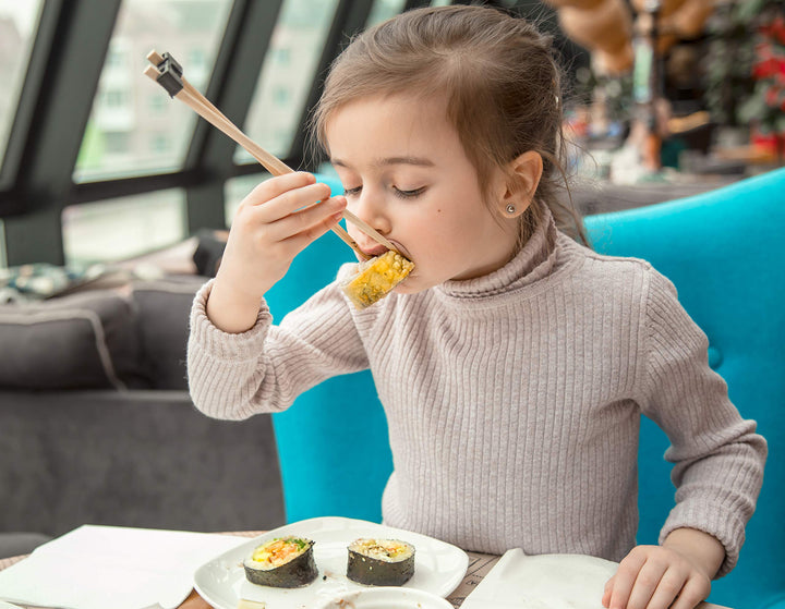Emma Basic Seaweed Sushi Nori 5 Full Sheets - Young & Fresh, High Protein, High Fibre