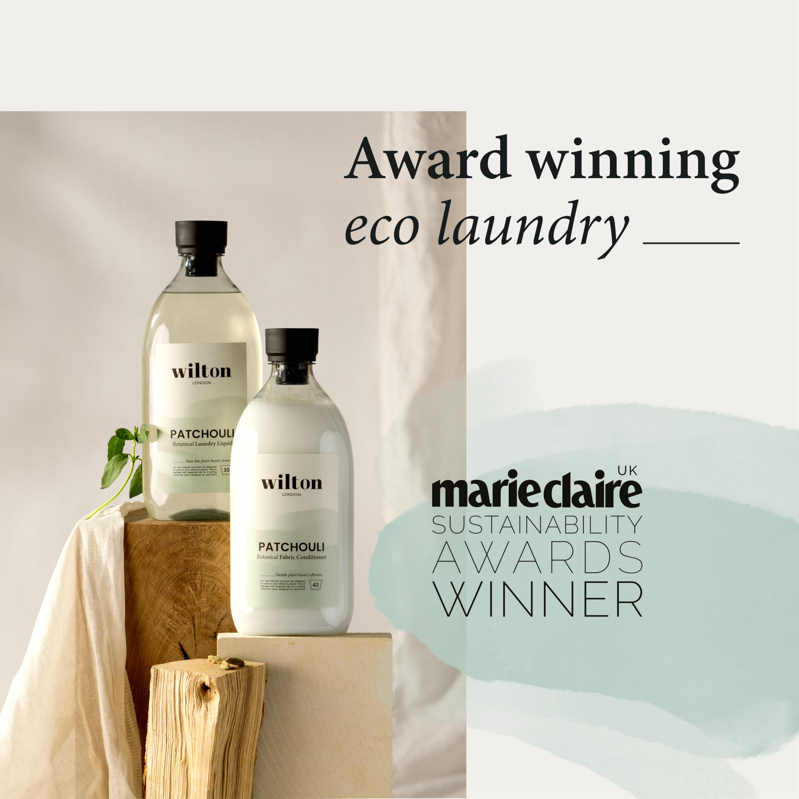 Wilton London Eco-Friendly Patchouli Laundry Liquid (1.09 kg, 28 Washes) 9
