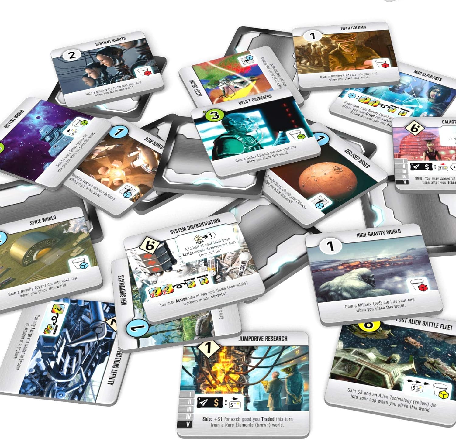 Rio Grande Games Roll for the Galaxy Würfel-Brettspiel 6