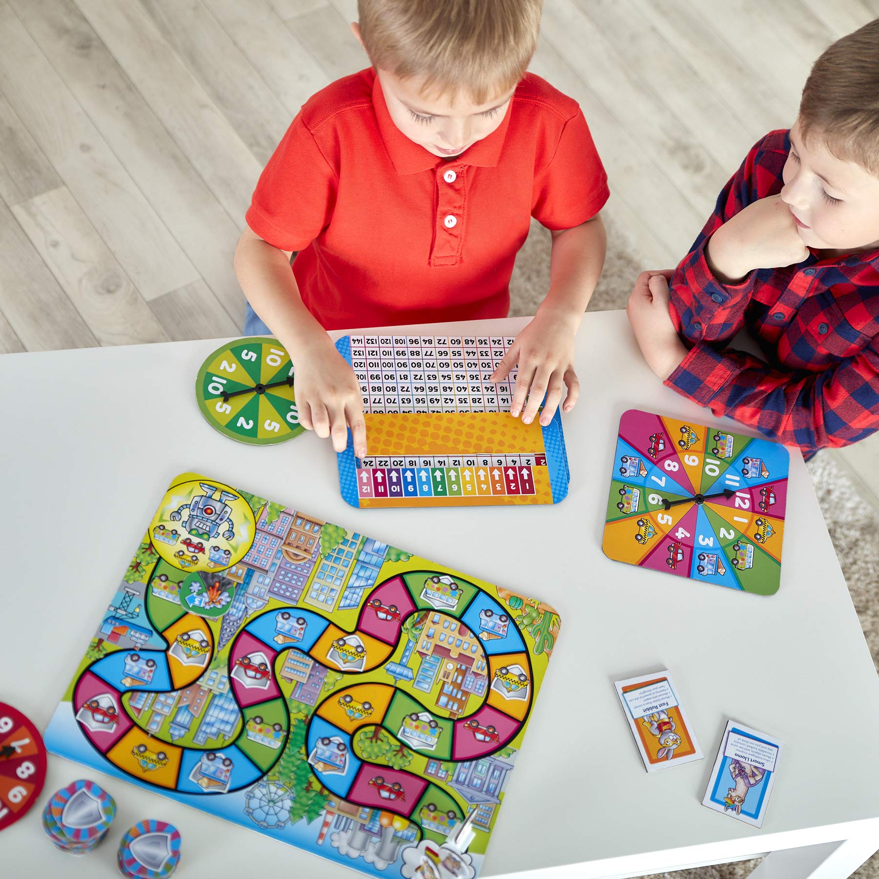 Orchard Toys Times Tables Heroes Maths Game - Learn Multiplication | Ages 6-9 | 2-4 Players 7