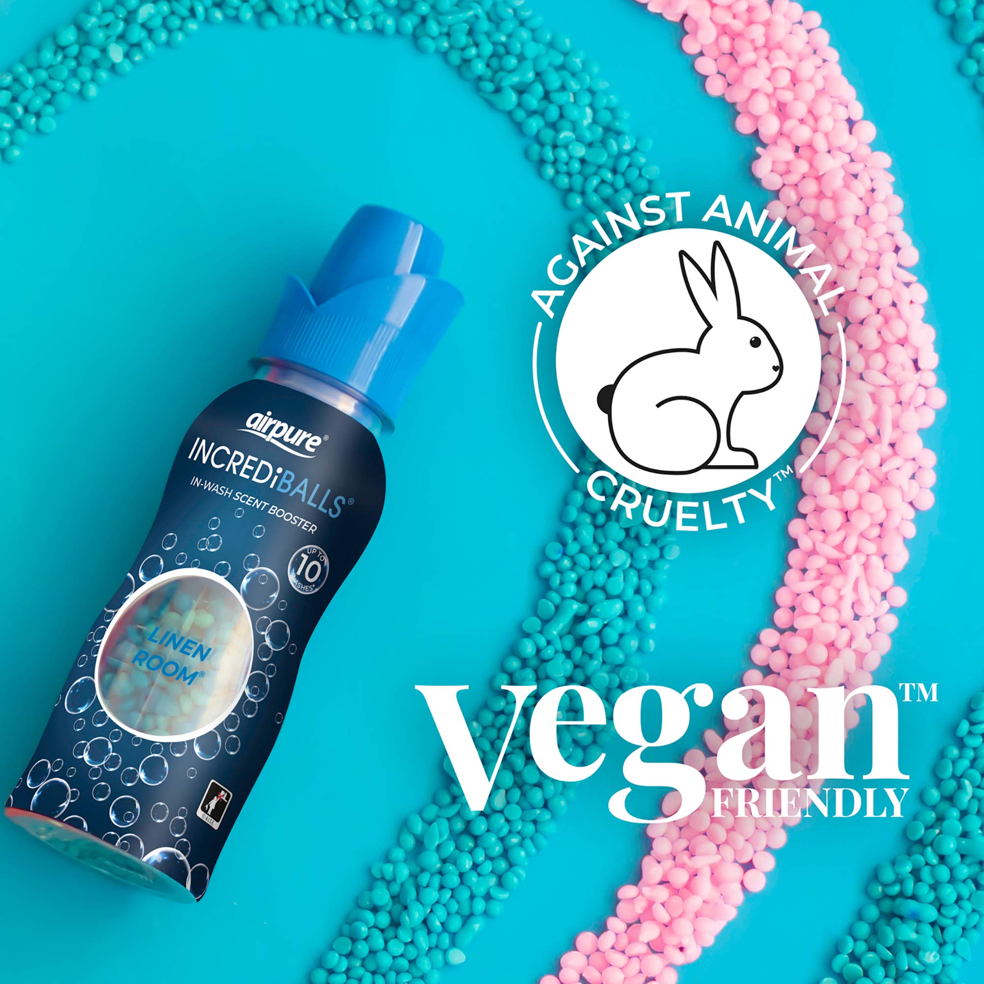 Airpure - INCREDiBALLS Duftverstärker für die Wäsche (AP-IB-317), 10 Wäschen 5