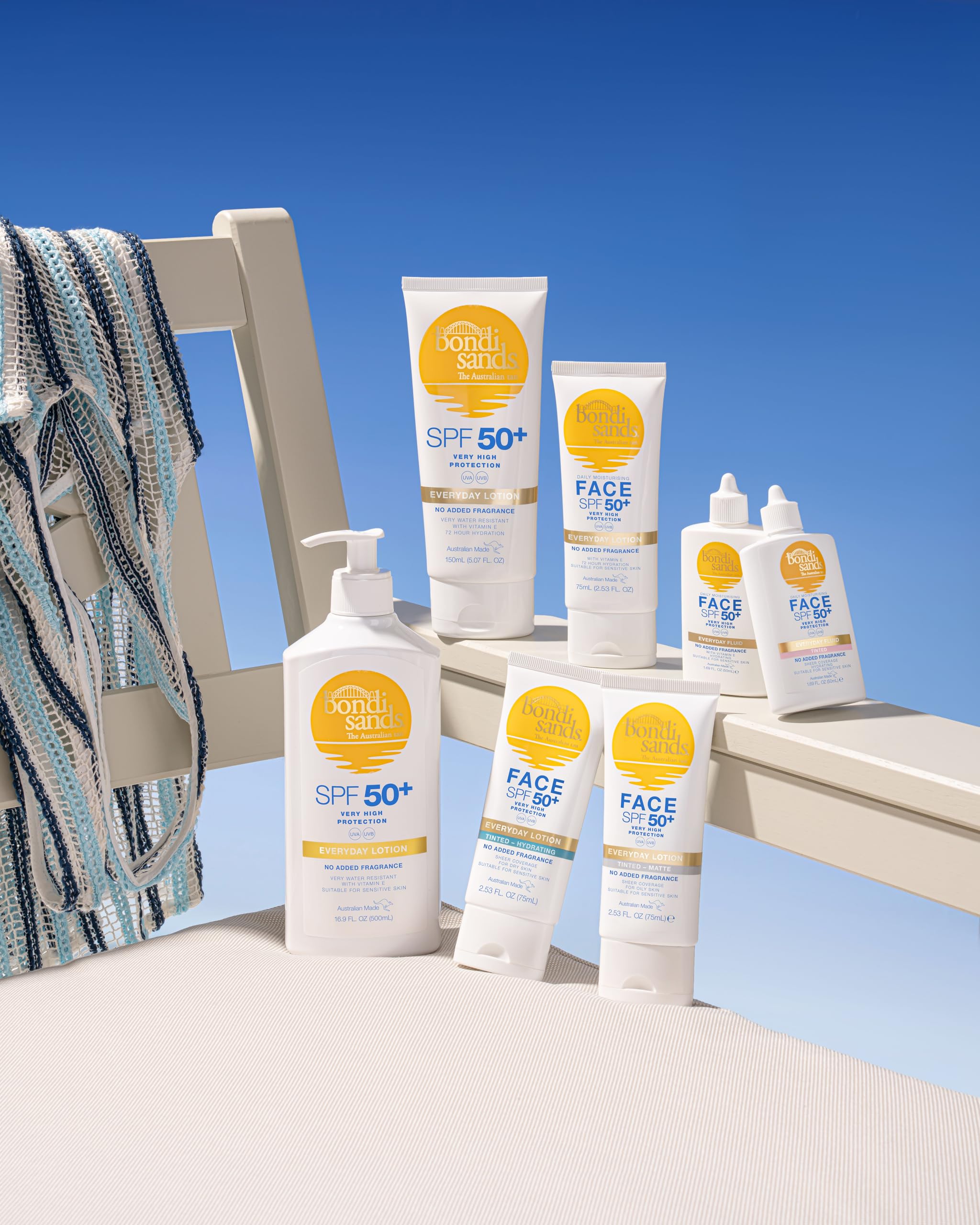 Bondi Sands Everyday SPF 50+ Face Sunscreen Lotion Value Pump | 500ml | UVA/UVB Protection 5