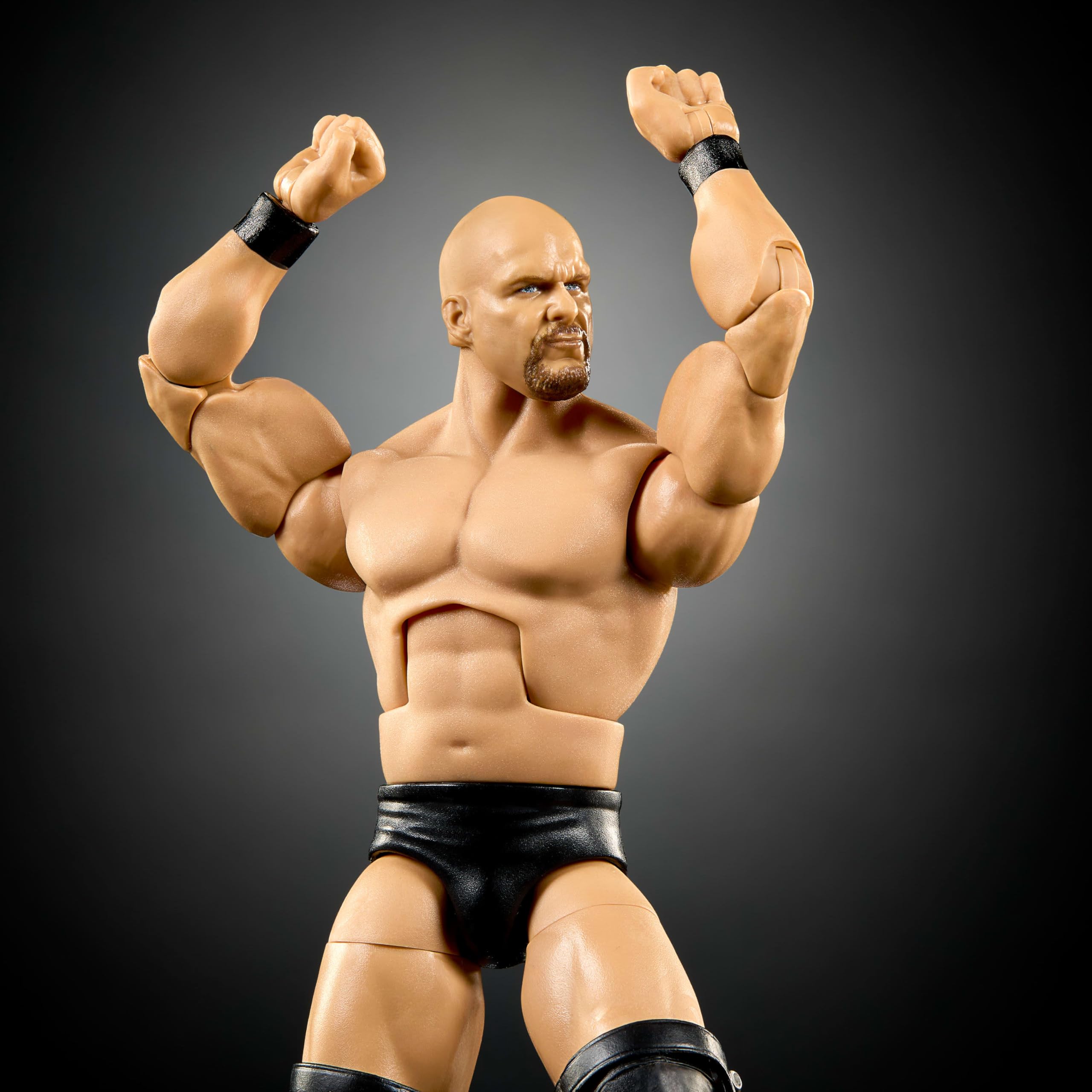 Mattel WWE Elite Collection Action Figure JHX79 - Deluxe Articulation | Interchangeable Hands | TrueFX Face 4