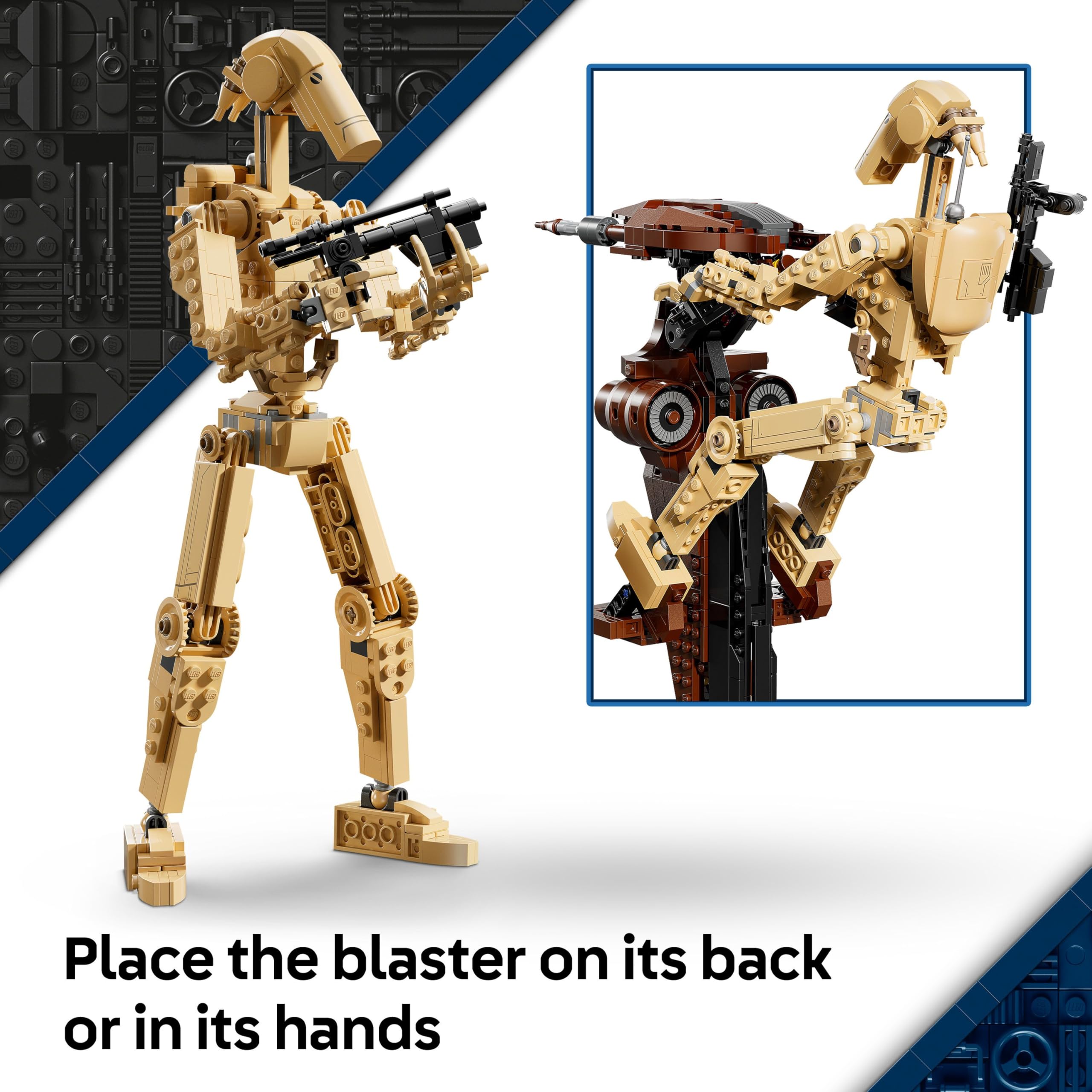 LEGO Star Wars 75428 Battle Droid with STAP Speeder Building Set | Ages 12+ 4