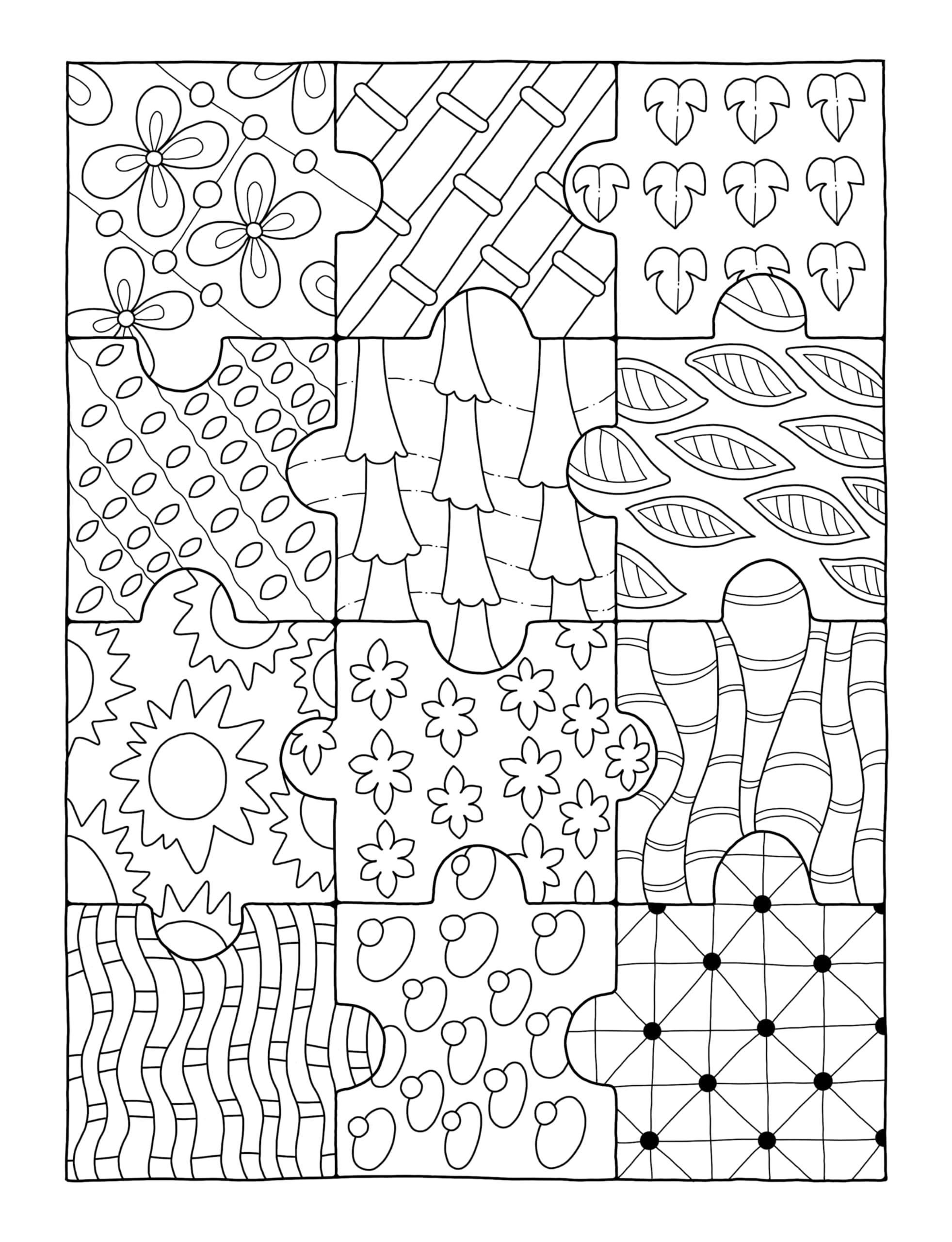 Vivi Tinta - Mindfulness Patterns Coloring Book | 50 Illustrations | Paperback 3