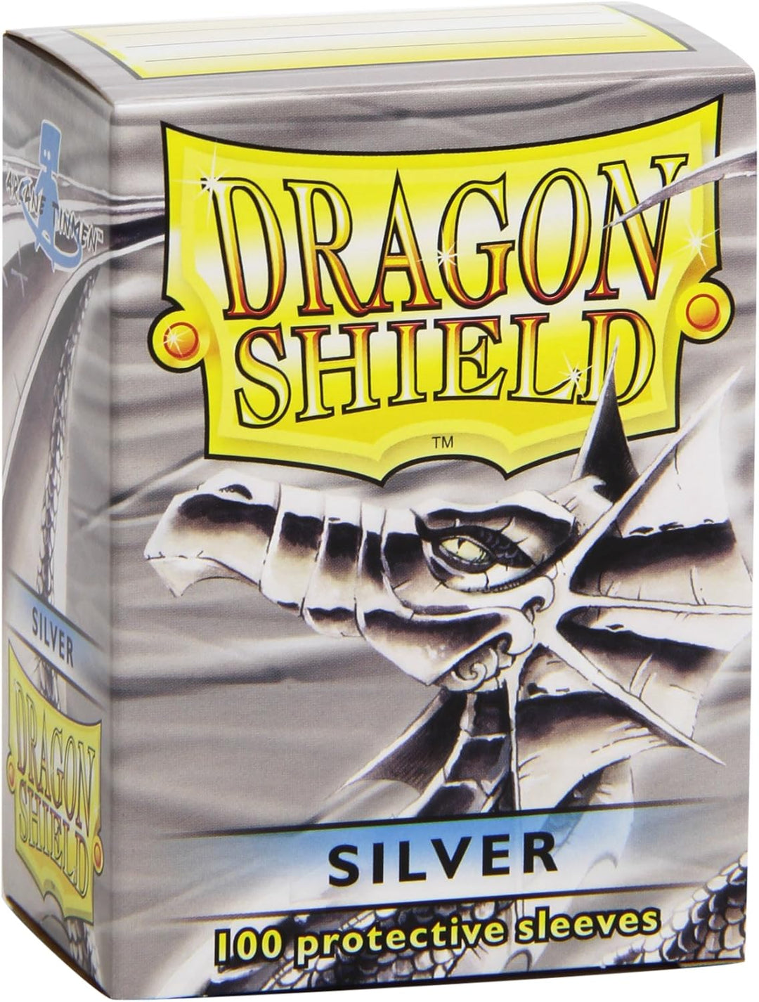 Dragon Shield Silver Standard Size Card Sleeves (100 Count)