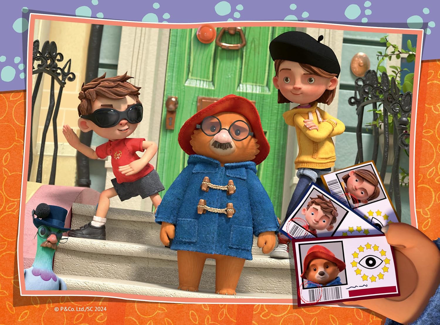 Ravensburger Paddington Bear 4-in-1 Jigsaw Puzzle Set for Kids 3 Years and Up 7
