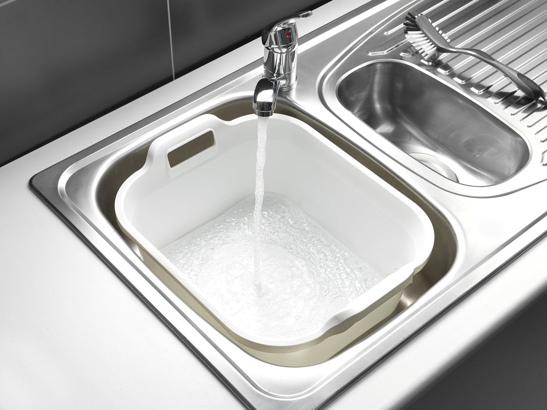 Addis - Rectangular Washing Up Bowl with Handles