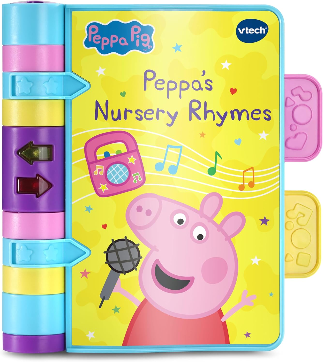 VTech Peppa Pig: Peppa's Nursery Rhymes - Interactive Electronic Storybook for Toddlers 9-36 Months