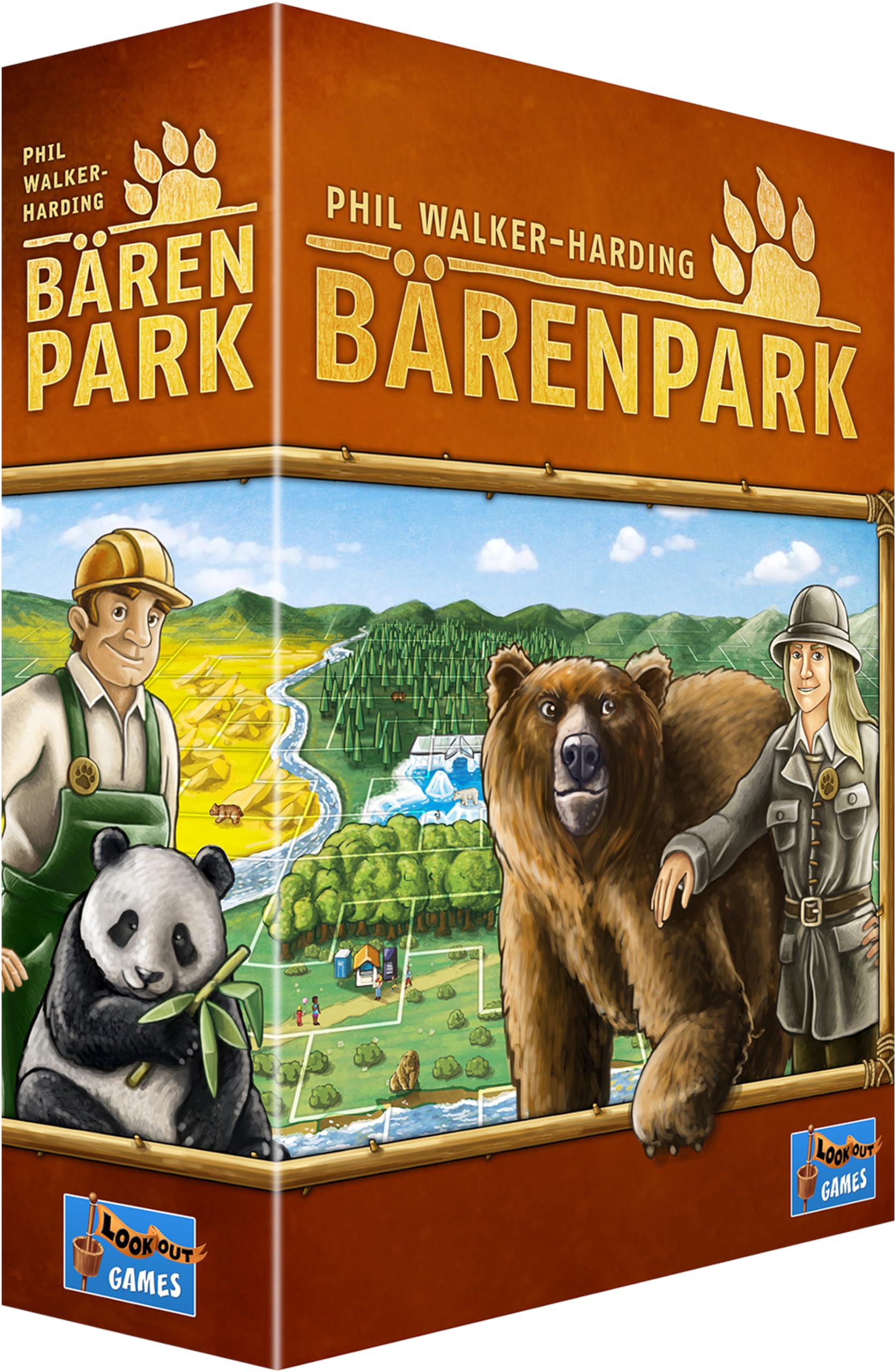 Lookout Barenpark Board Game - Strategy Family Game | 2-4 Players | Ages 8+ | 30-45 Min 1