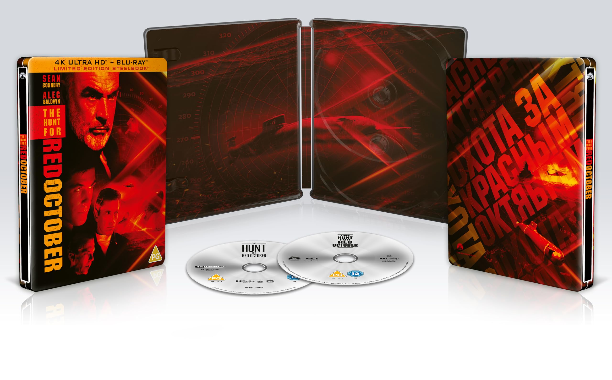 The Hunt for Red October [4K UHD & Blu-ray SteelBook]