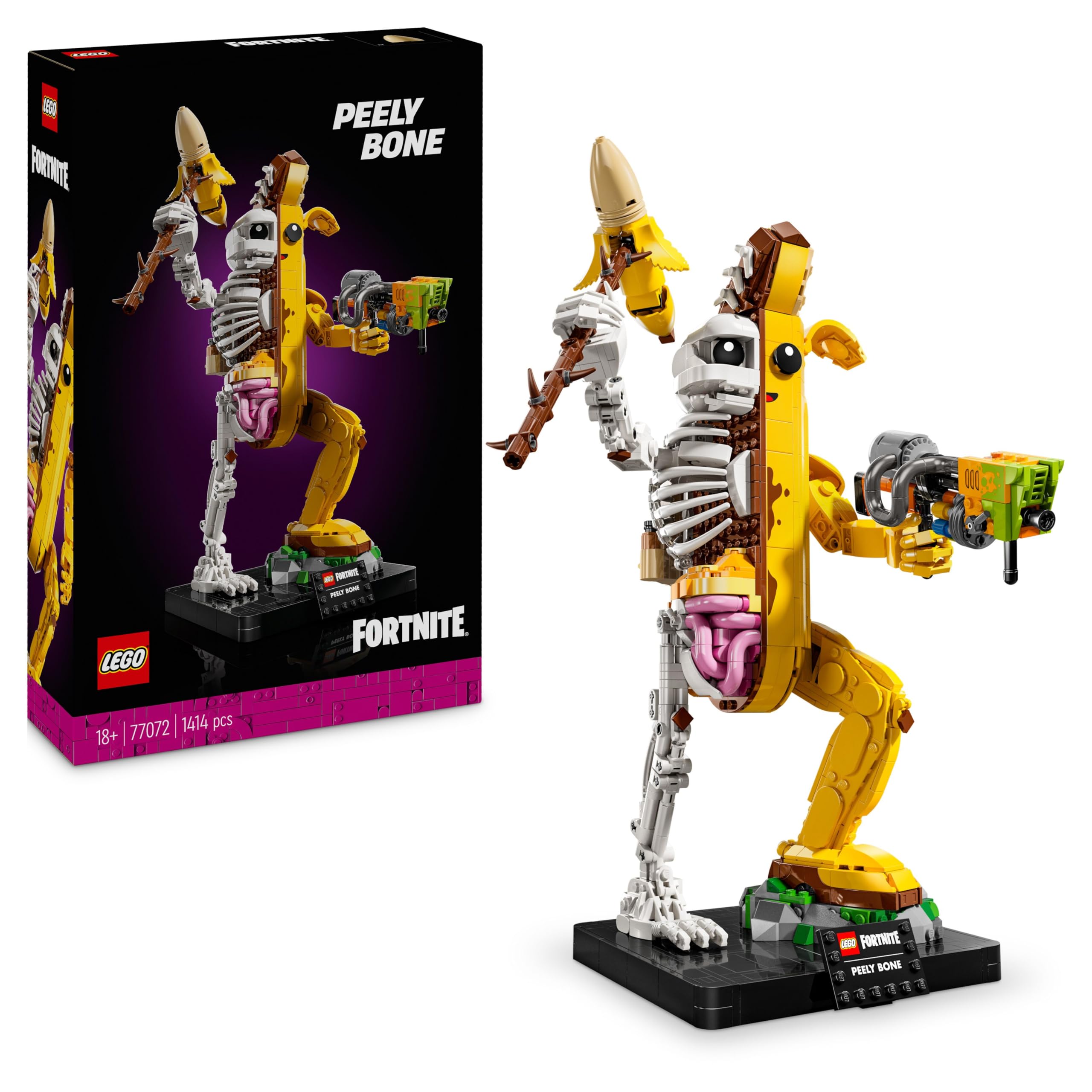 LEGO Fortnite Peely Bone Building Set | Model 77072 | Ages 18+ 1