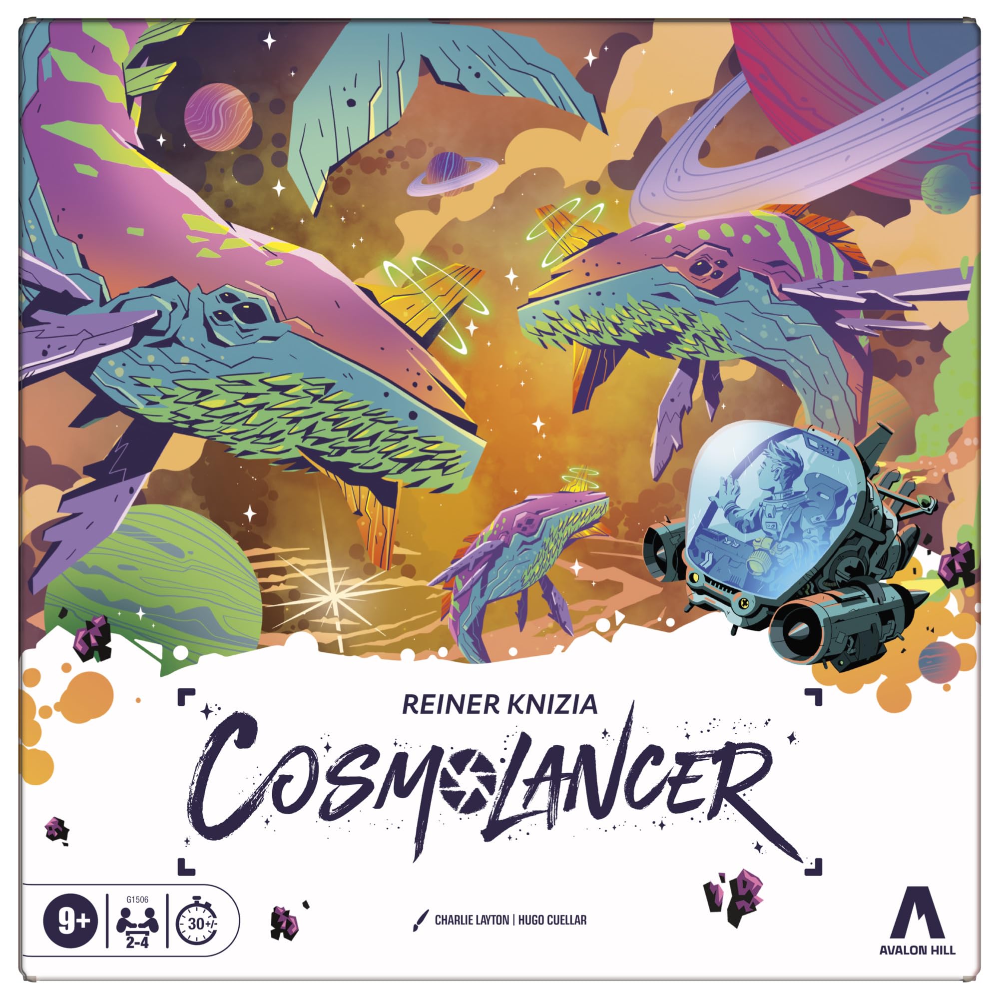 Hasbro Gaming Cosmolancer Strategy Board Game 1