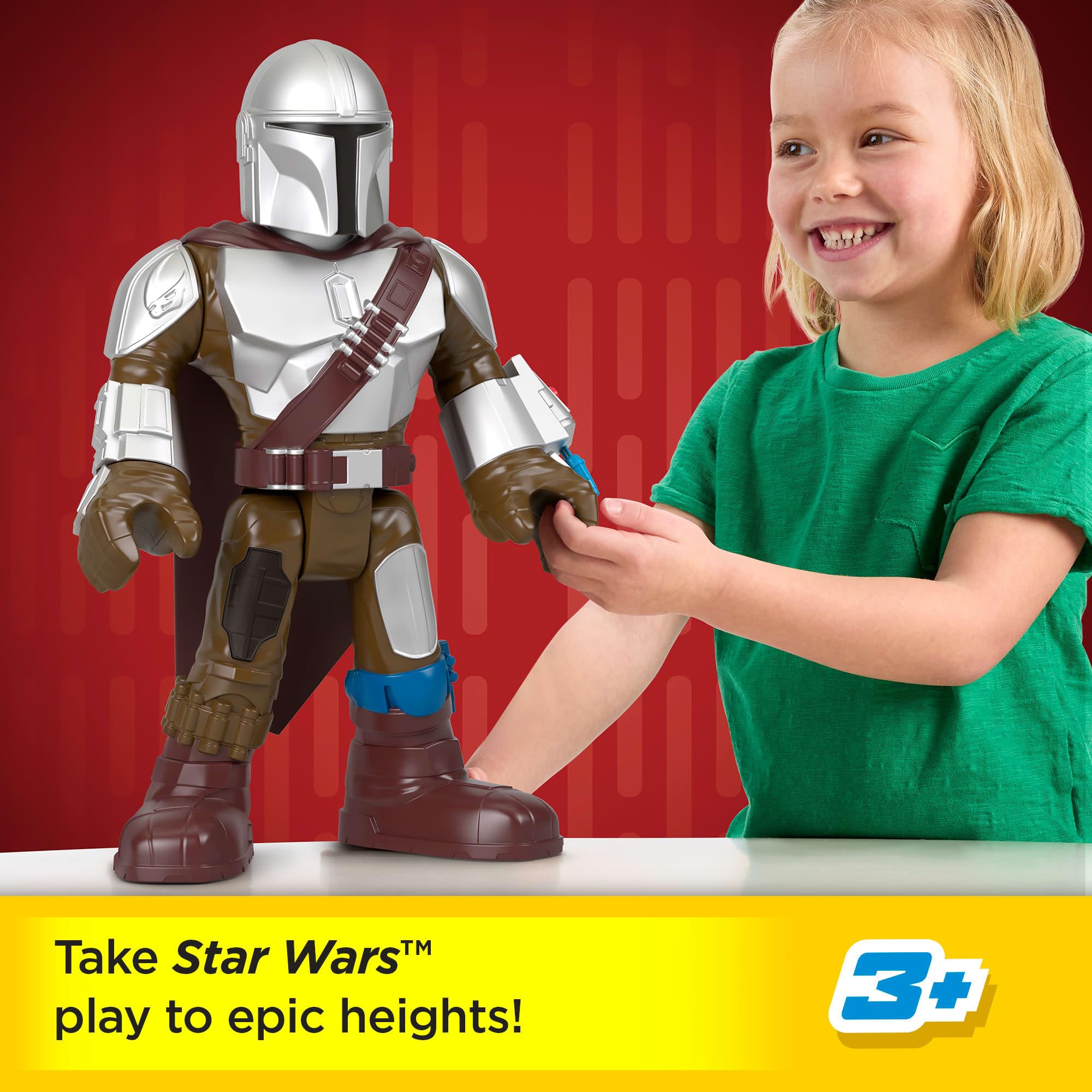 Fisher-Price Imaginext STAR WARS The Mandalorian XXL Action Figure - 16.25 Inch, Ages 3+ 8