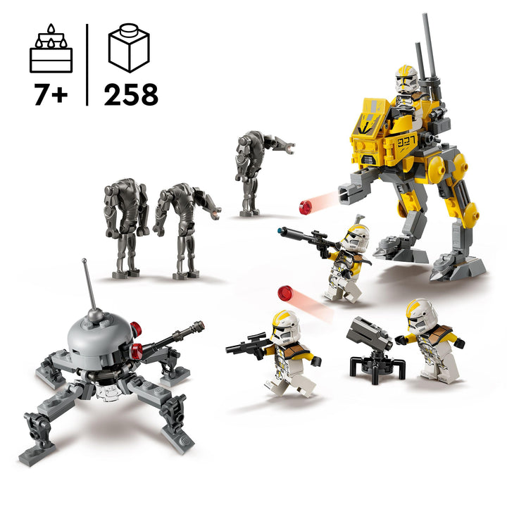 LEGO Star Wars 75431 327th Star Corps Clone Troopers Battle Pack - Building Toy for 7+