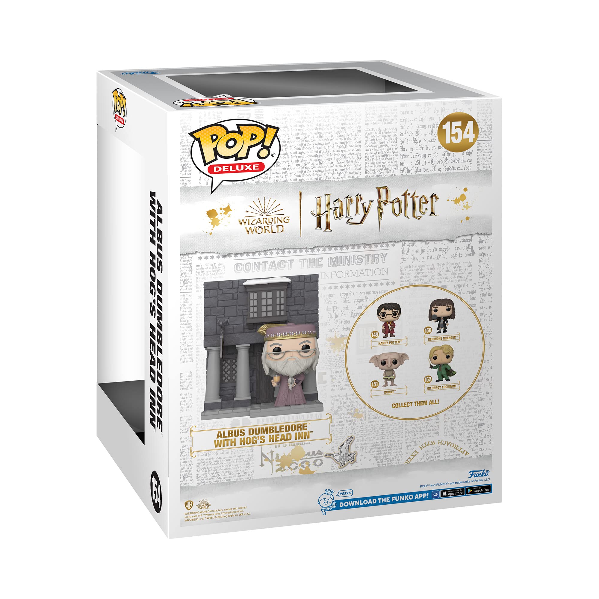 Funko Pop! Town - Albus Dumbledore with Hog's Head Inn Vinyl Figure #154 (65646) 5