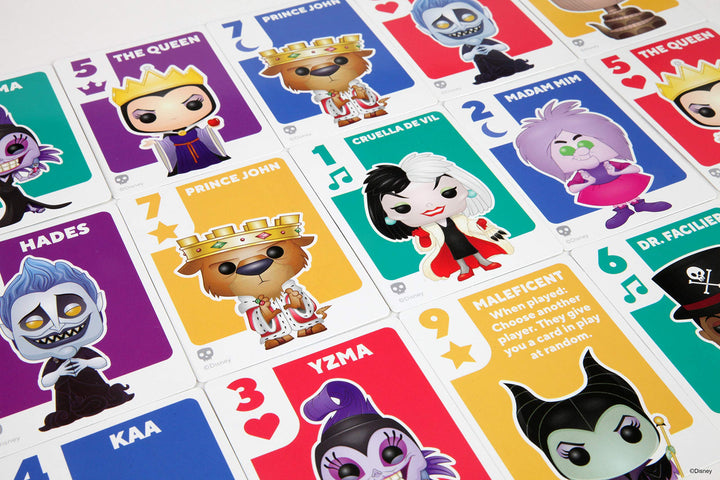 Funko 49356 Brettspiele 49356 Signature Something Wild Card Game-Villains, Mehrfarbig