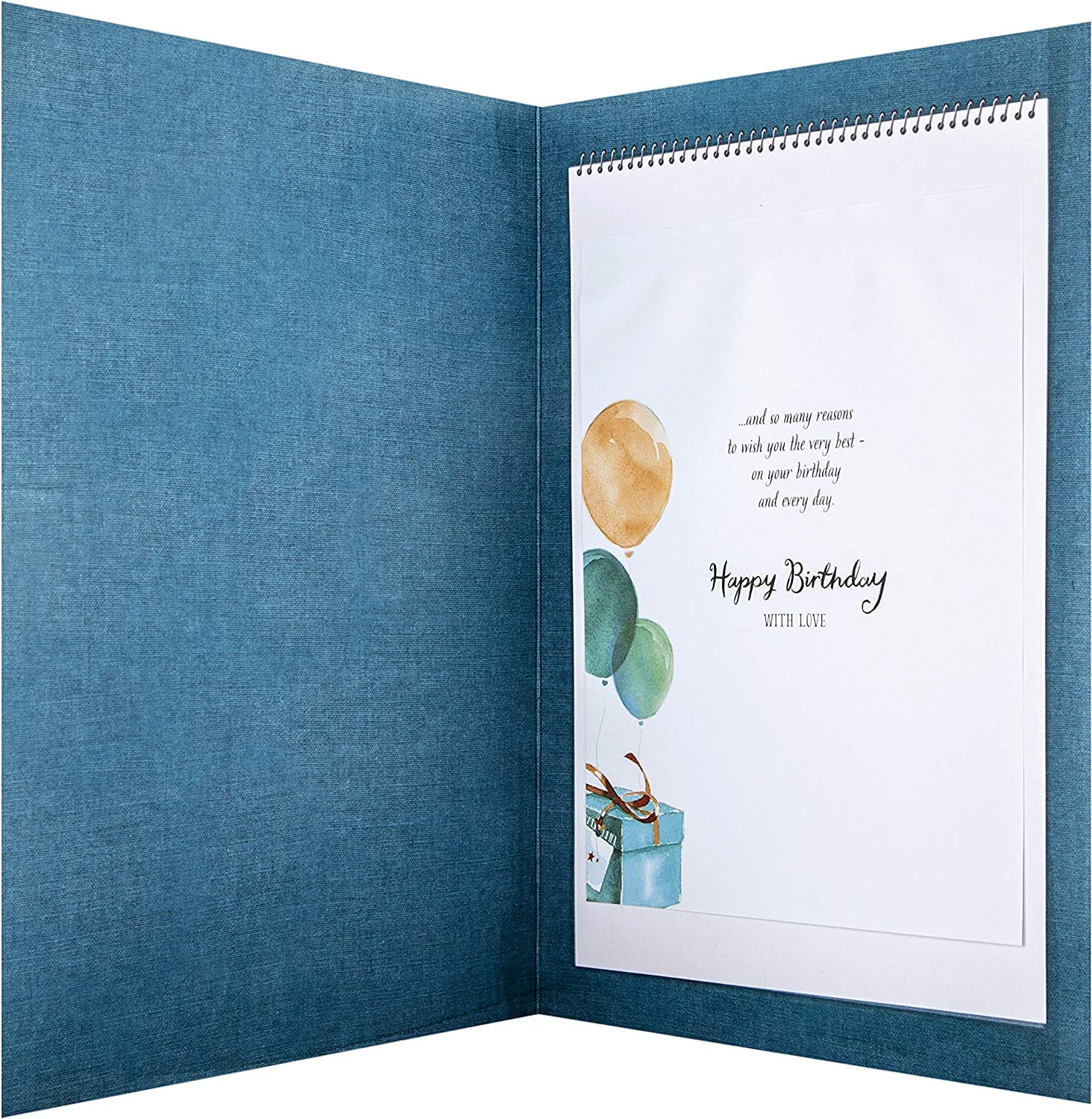 Hallmark Birthday Card for Son | Blue Foil Details | 22.8cm x 15.9cm 2