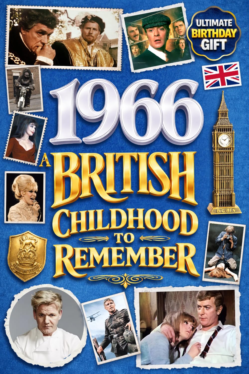 1966: A British Childhood to Remember by Julian Harrowby | Nostalgic Paperback for 1966 Milestones