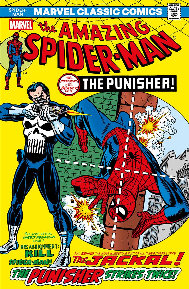PANINI SPA Marvel Classic Comics: Amazing Spider-Man: The Punisher Strikes - First Appearance of The Punisher 1