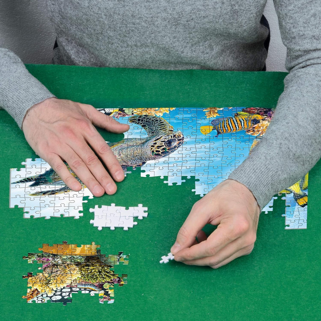 Clementoni Puzzle Mat - Portable Puzzle Storage for Up to 2000 Pieces, Ages 14+