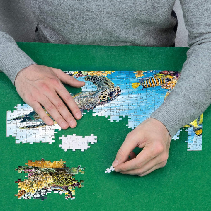 Clementoni Puzzle Mat - Portable Puzzle Storage for Up to 2000 Pieces, Ages 14+
