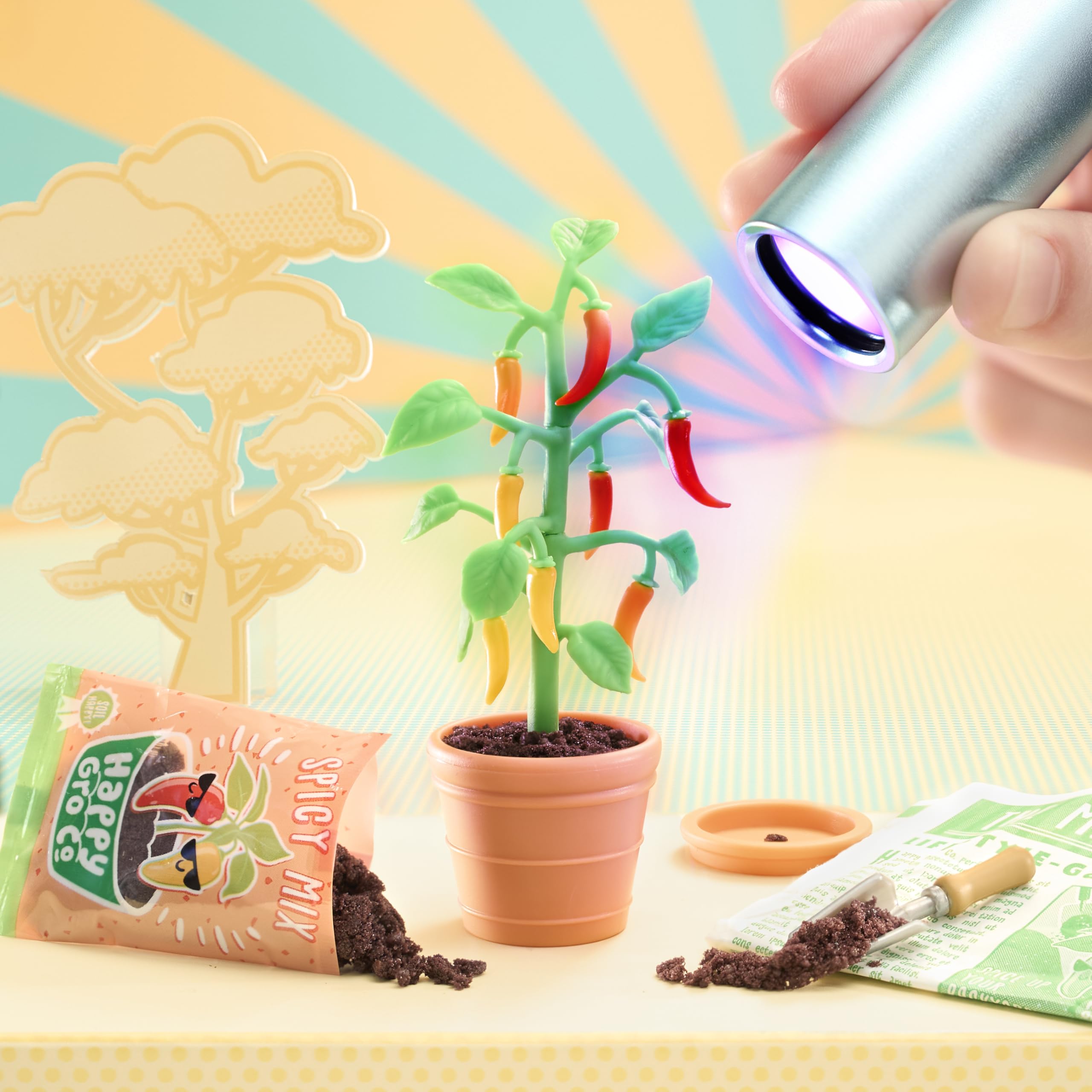 MGA's Miniverse Make It Mini Nature Series 3 Collectibles | DIY Craft Kit | Color Change Feature 5