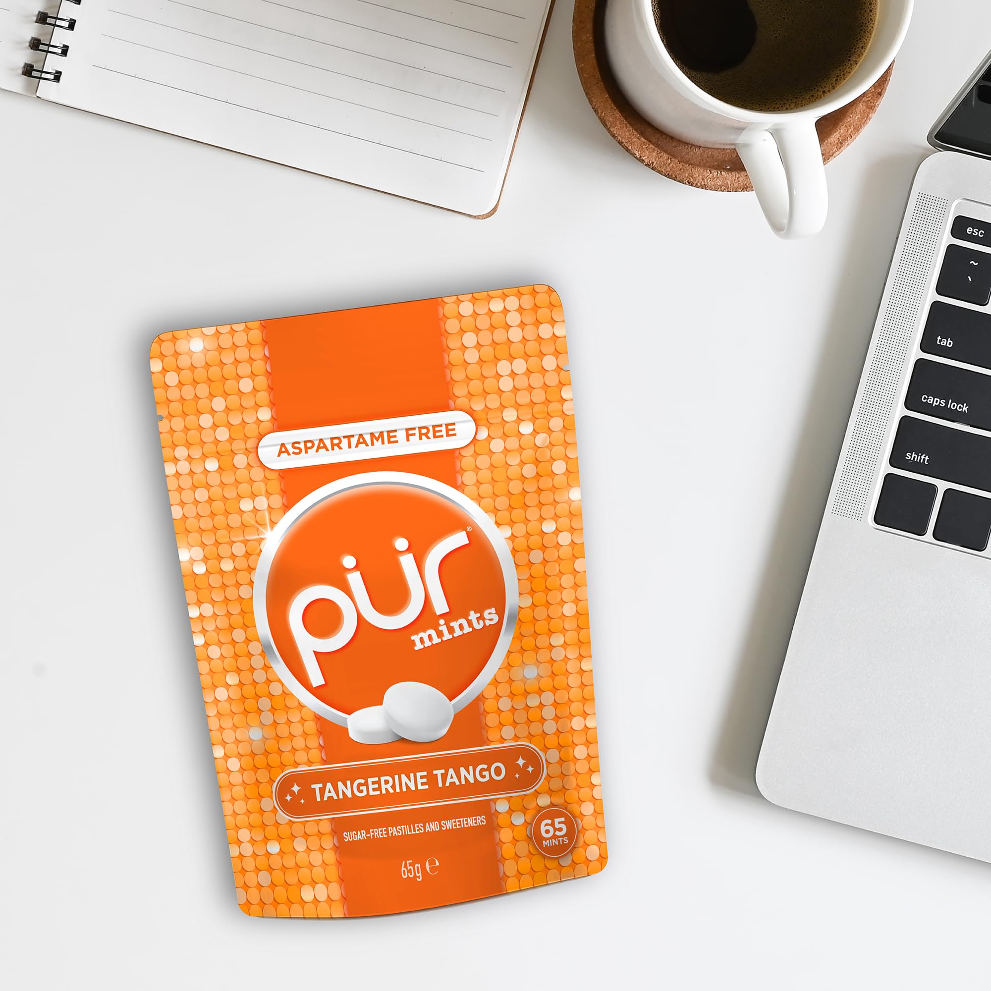 PUR Mints Tangerine Tango - Sugar Free, Aspartame Free, Xylitol Sweetened | 65 Count 5