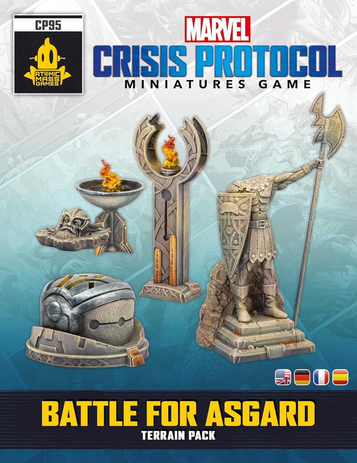 Atomic Mass Games Marvel: Crisis Protocol - Battle for Asgard Terrain Set Expansion (FFGCP95) 7