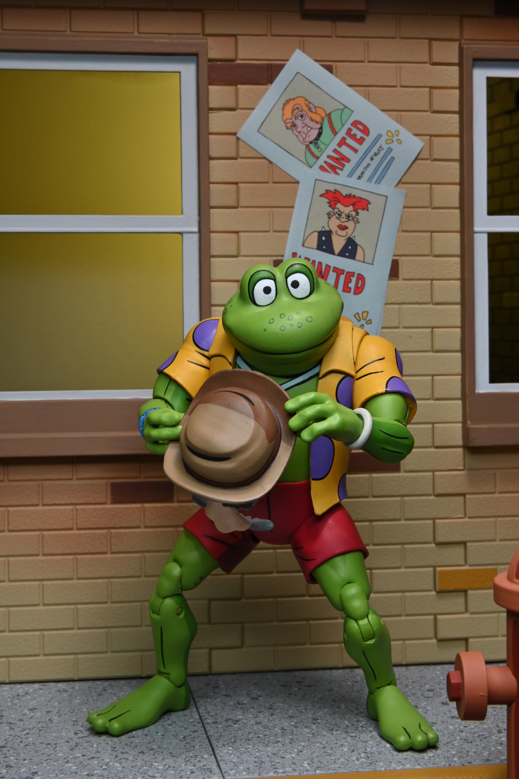 NECA Teenage Mutant Ninja Turtles Punk Frogs Genghis & Rasputin 7-Inch Action Figure 2-Pack 5