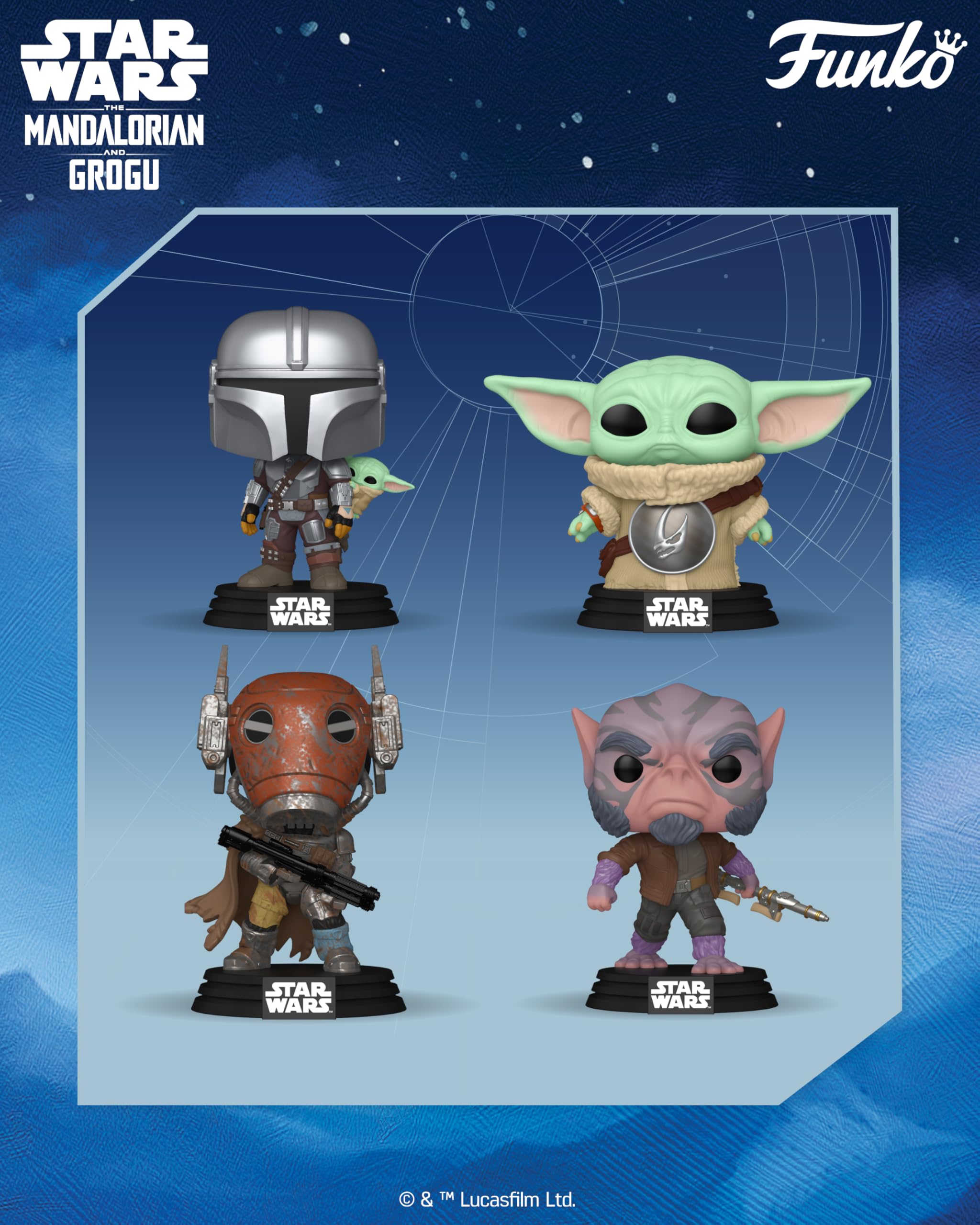 Funko POP! Star Wars: The Mandalorian and Grogu - Zeb Orrelios Collectible Figure | Vinyl | 3.75 in 3