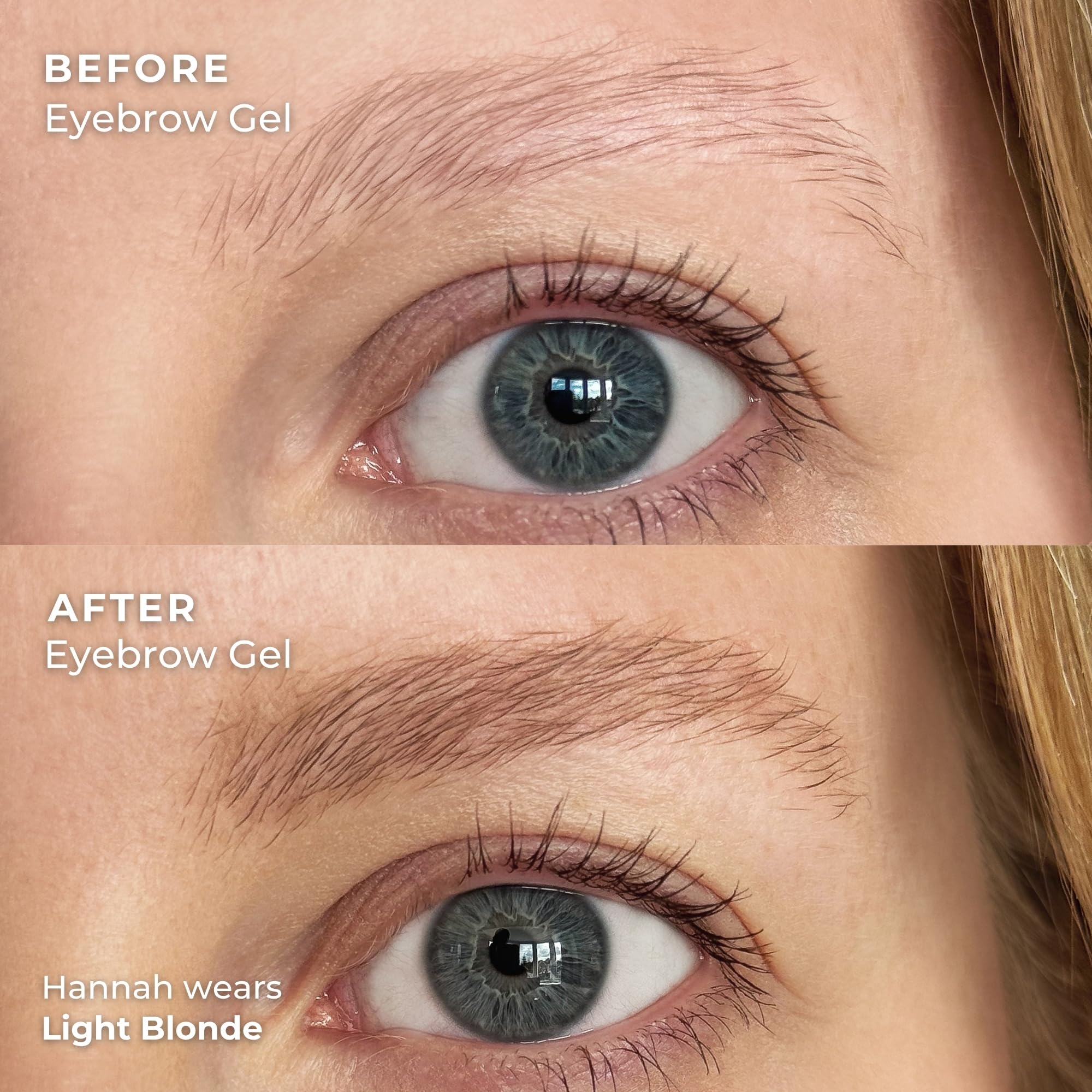 WUNDERBROW Eyebrow Gel - Light Blonde | Waterproof, Long Lasting, Smudge Proof | 3 g 2
