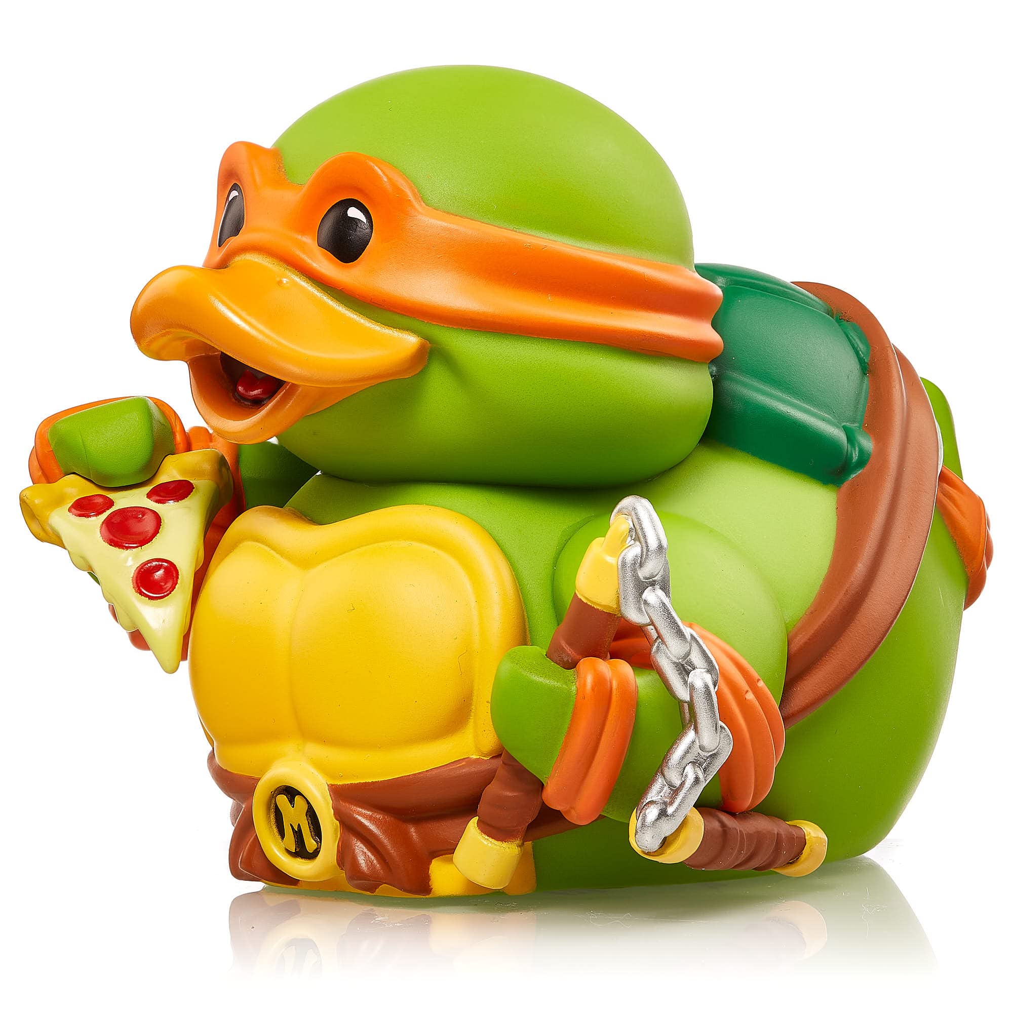 TUBBZ Michelangelo Collectible Vinyl Rubber Duck Figure | Boxed Edition | Approx 3.54 in Tall
