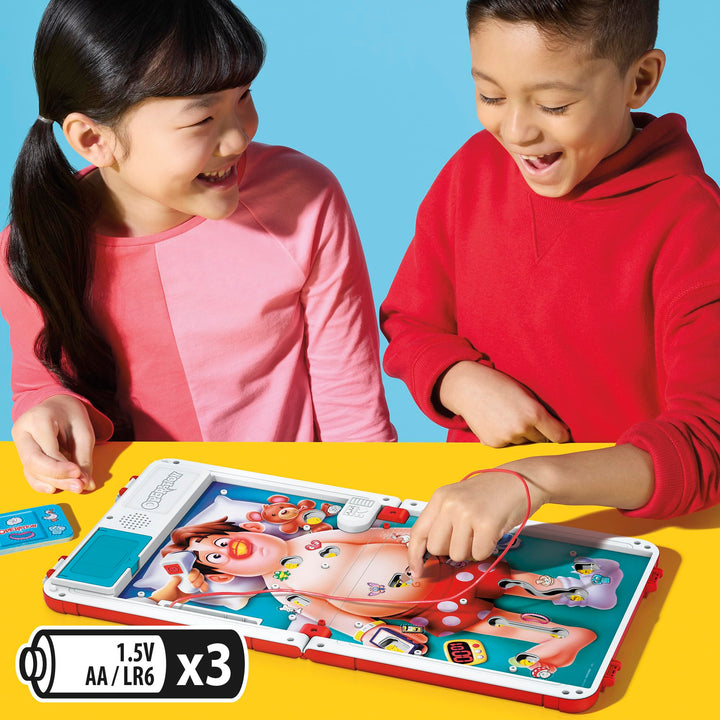 Hasbro Gaming Operation Electronic Board Game with All-in-One Carrying Case